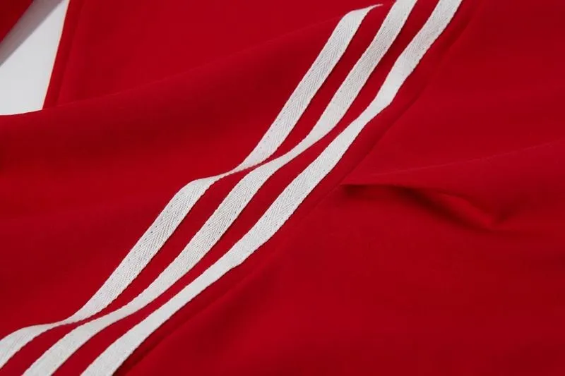 Loose Wide Leg Striped Track Pants Women's Casual Streetwear Joggers