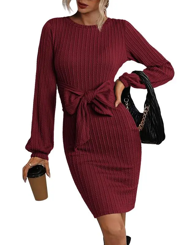 Women's Elegant Knit Dress