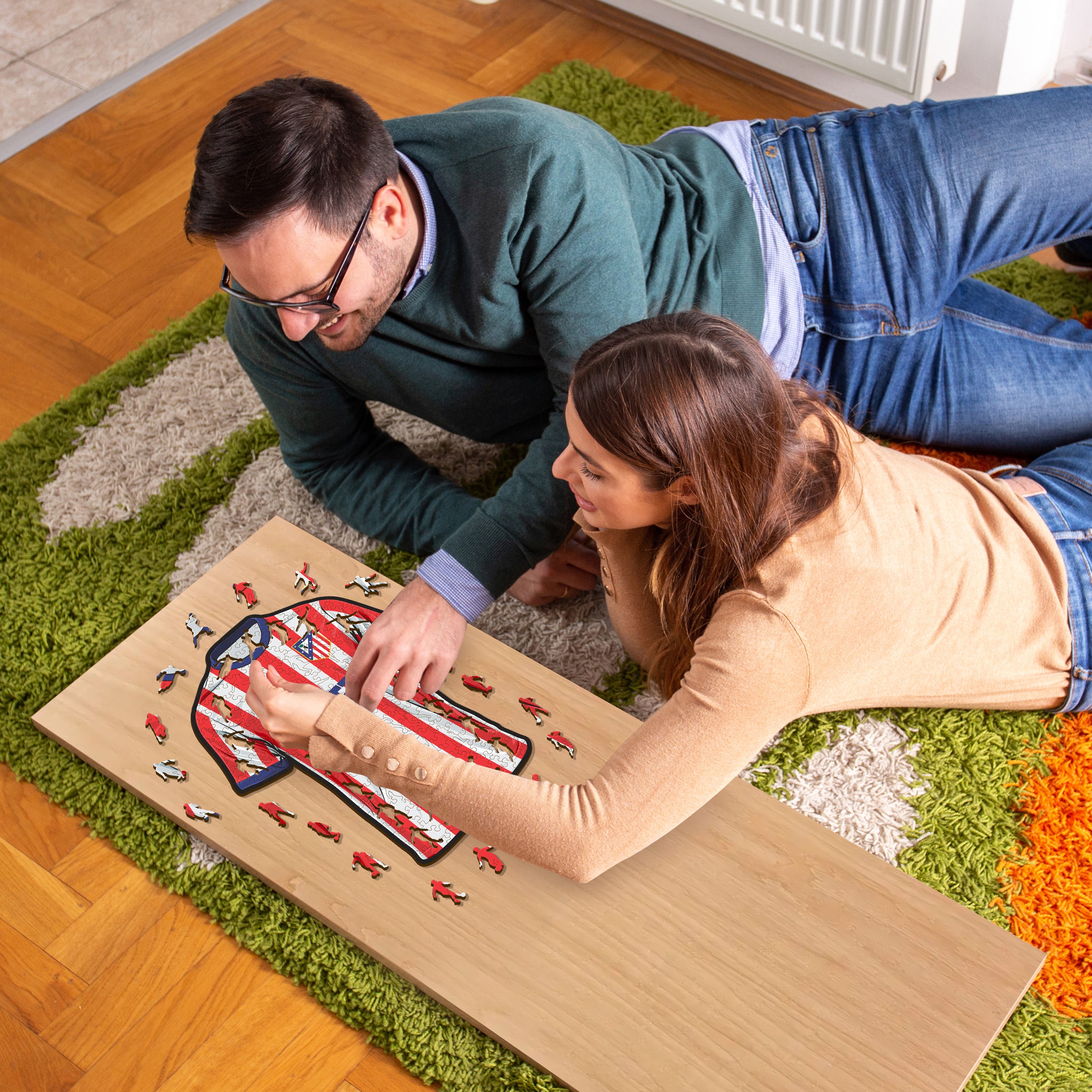 Atlético de Madrid® Jersey - Wooden Puzzle
