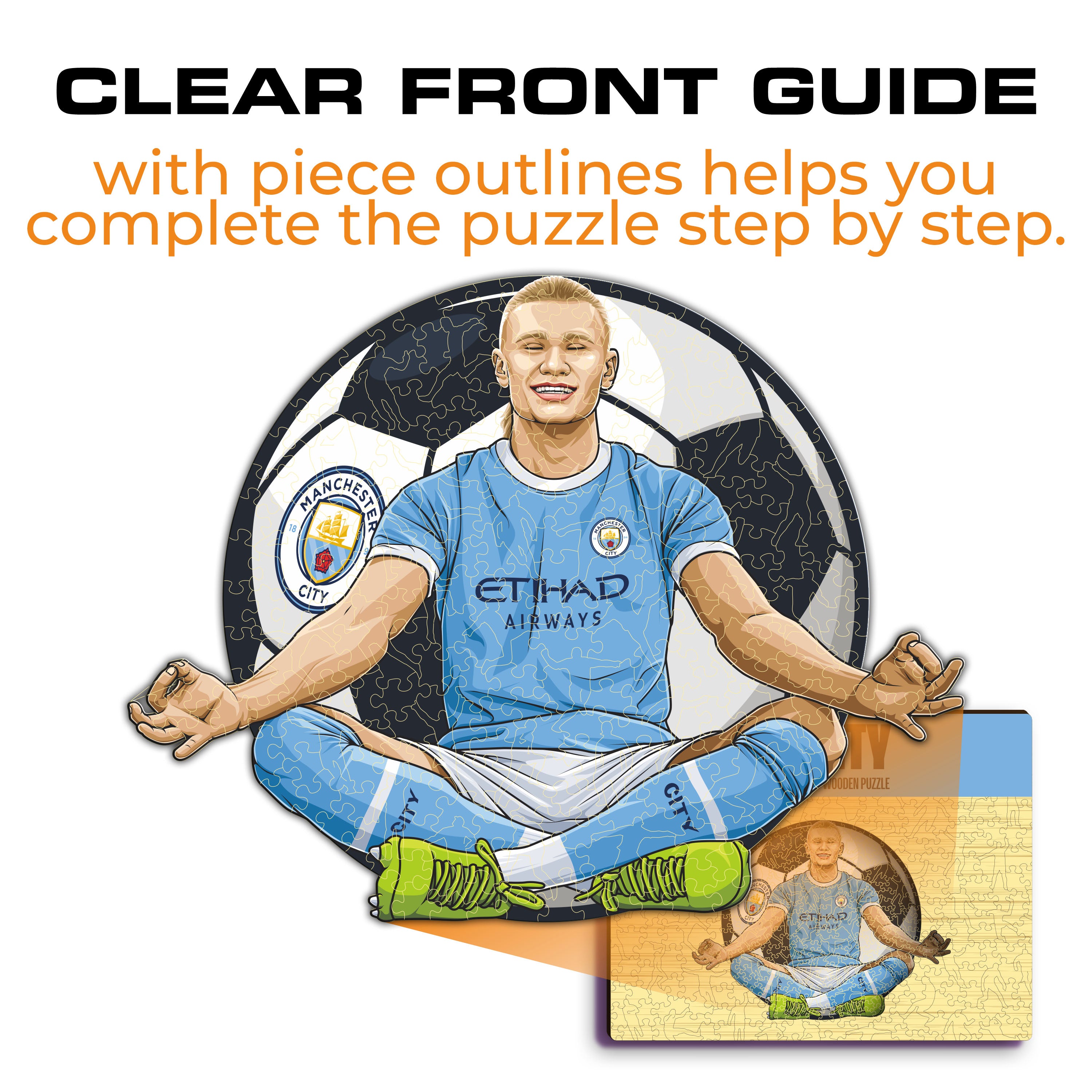 Erling Haaland - Wooden Puzzle