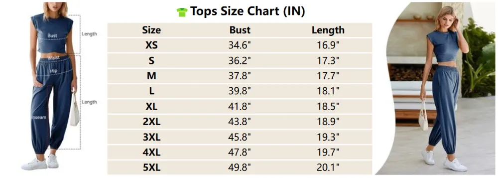 Women's Two-Piece Casual Suit Short Top (Under $3 a set!)