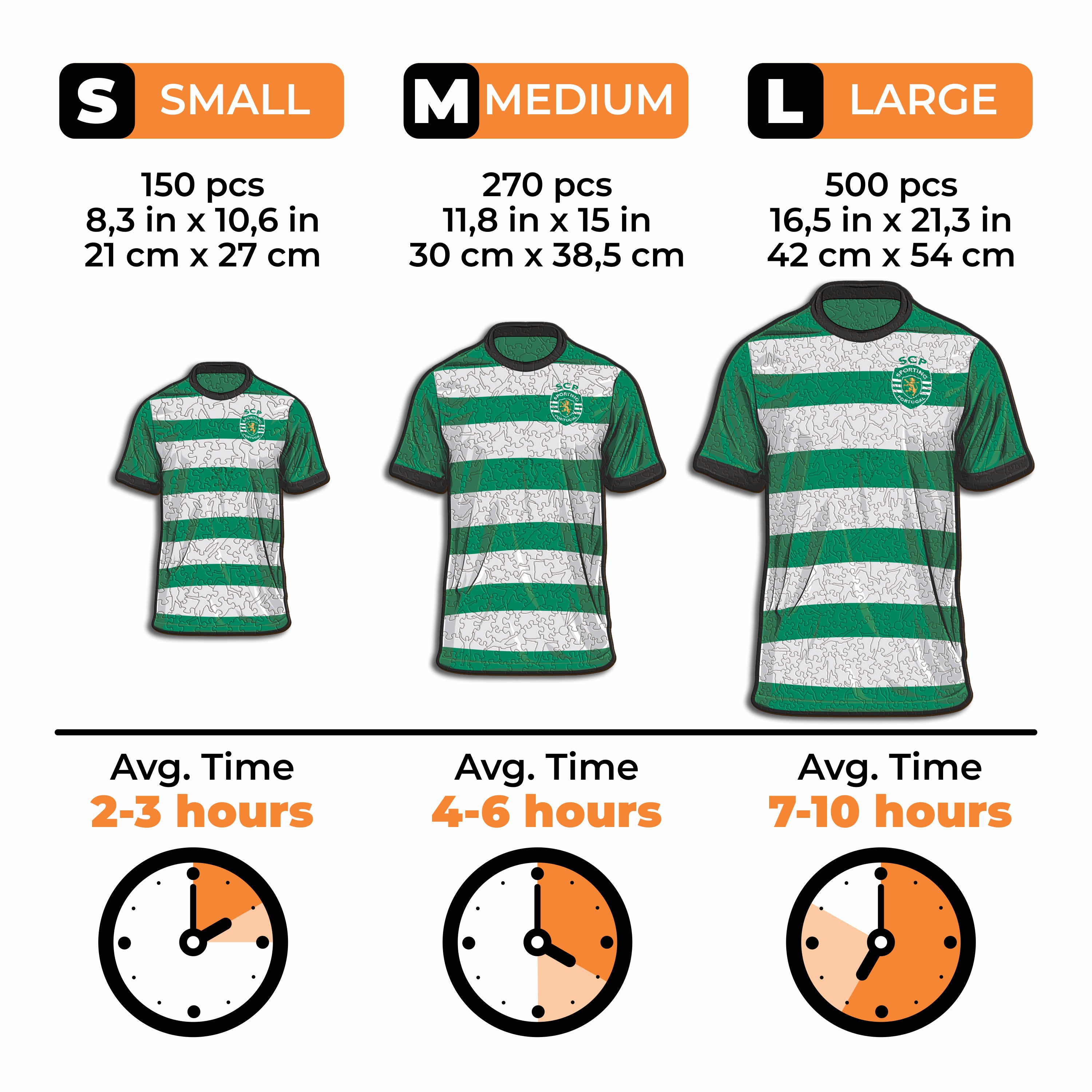 Sporting CP® Jersey - Wooden Puzzle