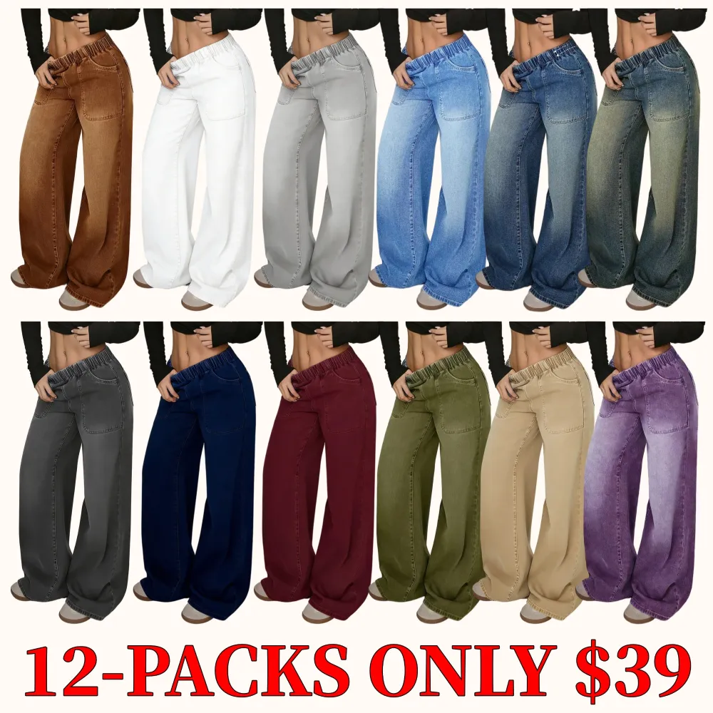 Women's high-waisted casual pants