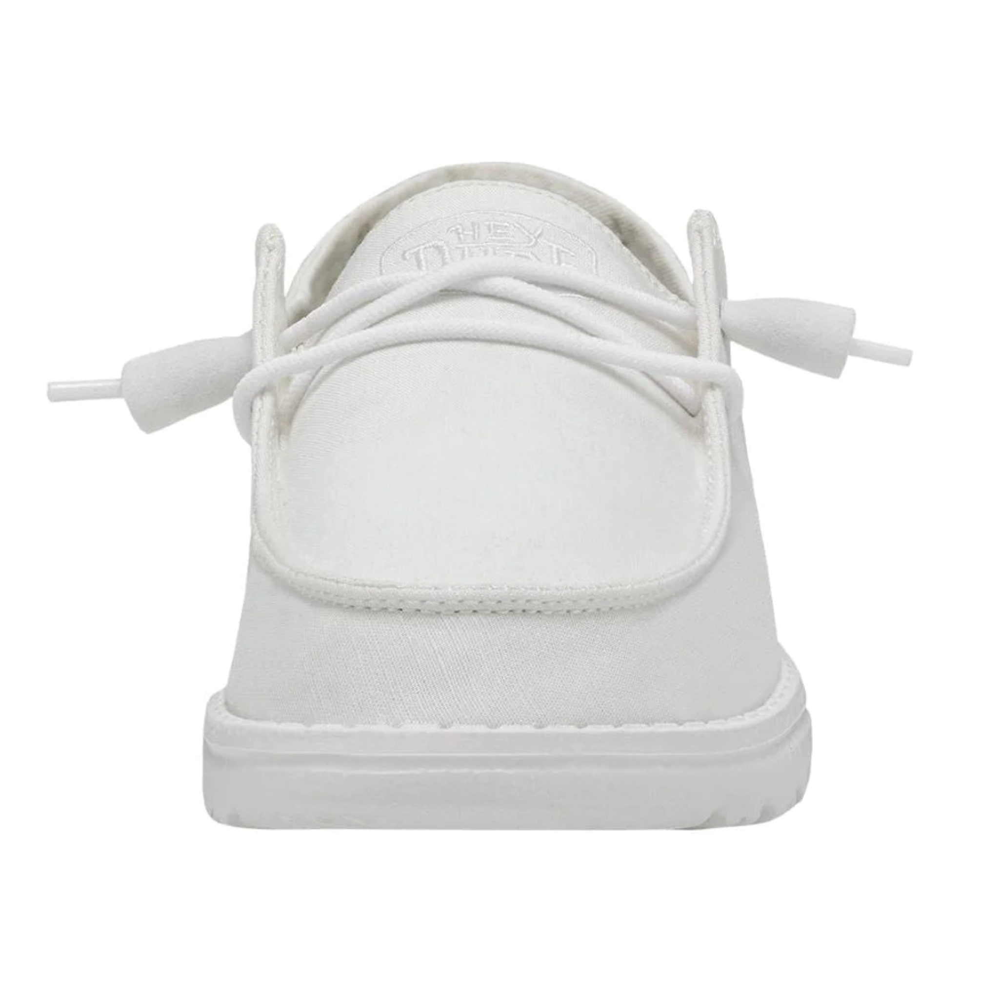 DUDE WOMEN'S WENDY SLUB CANVAS WHITE - 40063100