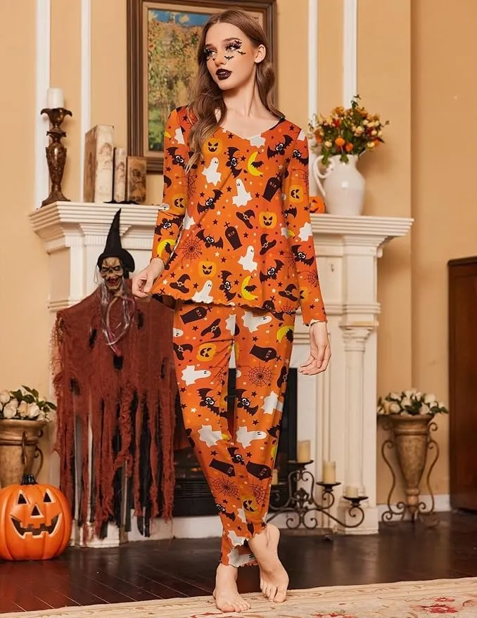 Womens Pajama Sets 2 Piece Lounge Set Fall Winter Pajamas