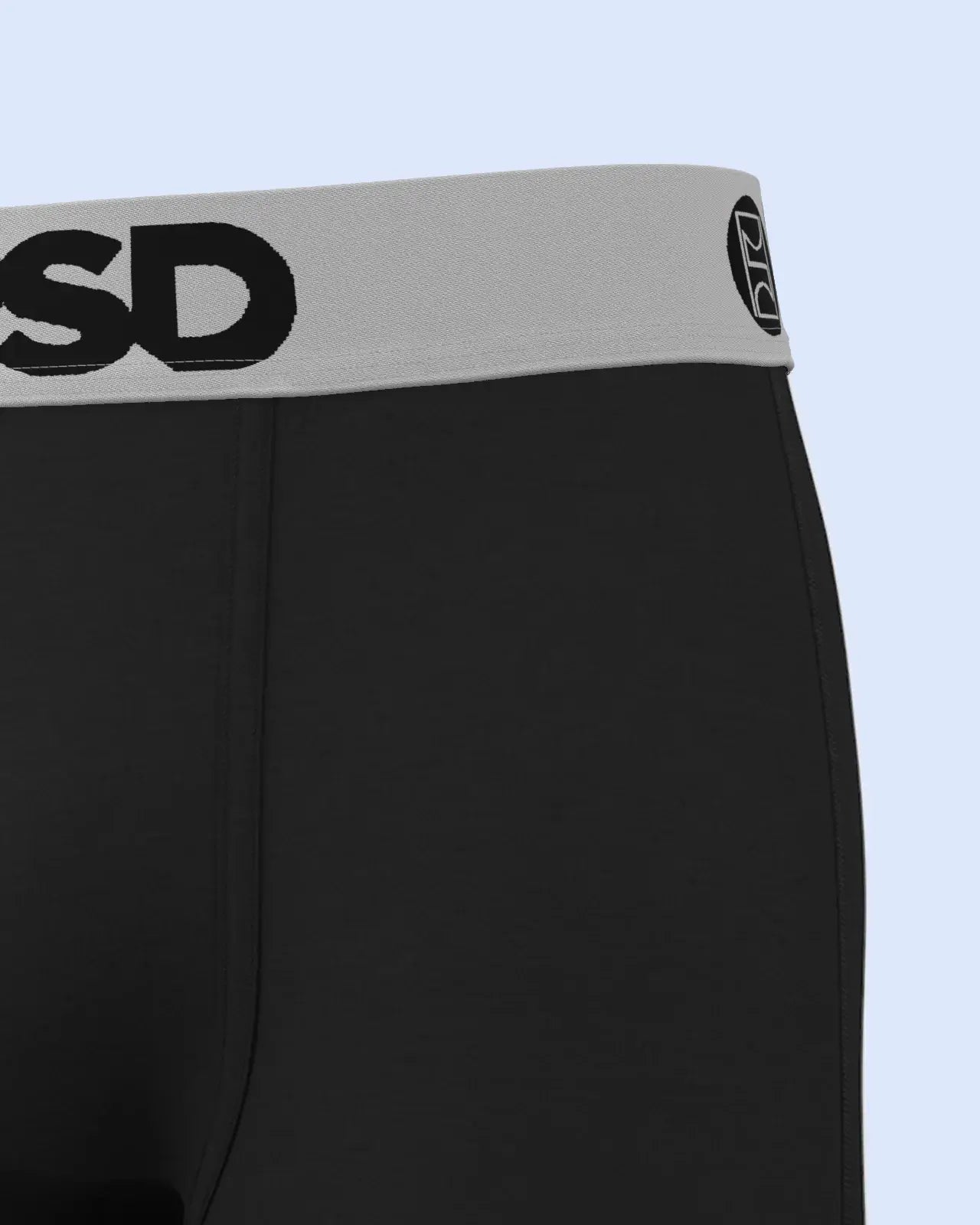 Luxe Modal - Black Silver