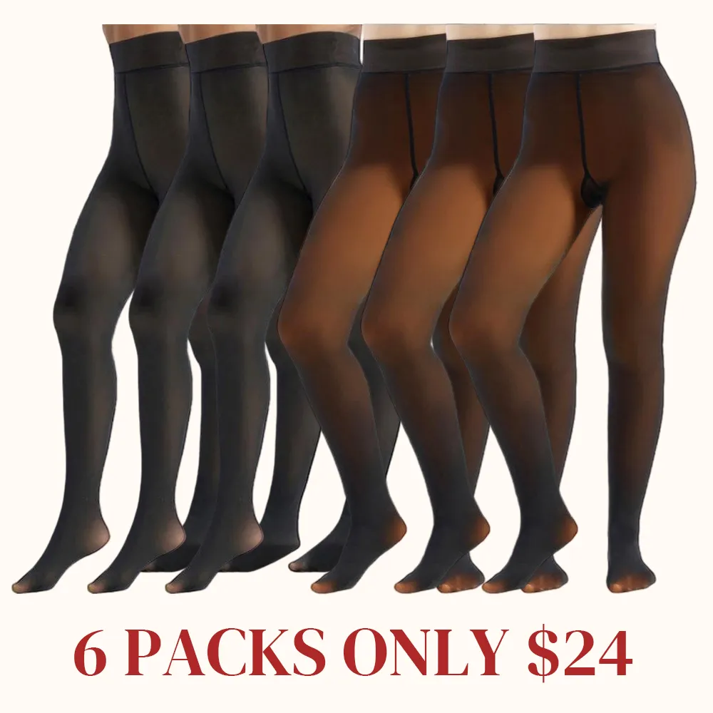 Women’s Sheer Fleece-Lined Tights