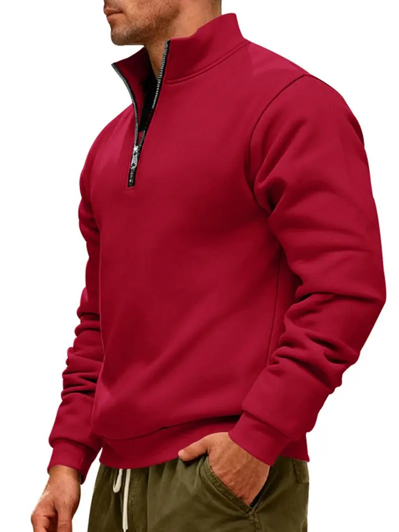 Men's Winter Fleece Lined Hoodie, Casual Hoodie, Thick Heavyweight Loose Fit Outdoor Sportswear