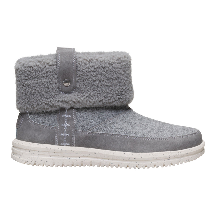 Camden Cuff Wool Cozy - Grey
