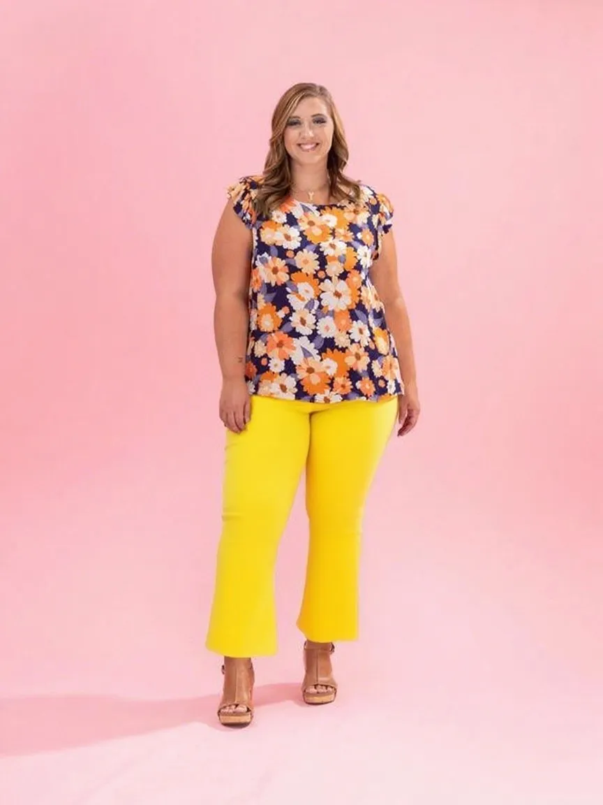 Stretch High Rise Kick Flare(Just $3 Each!)