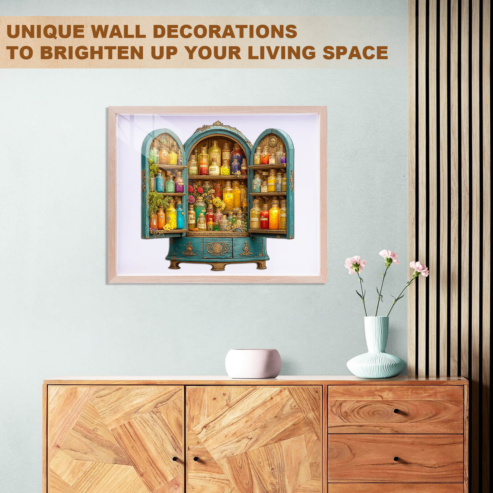 Magic Cabinet Wooden Jigsaw Puzzle