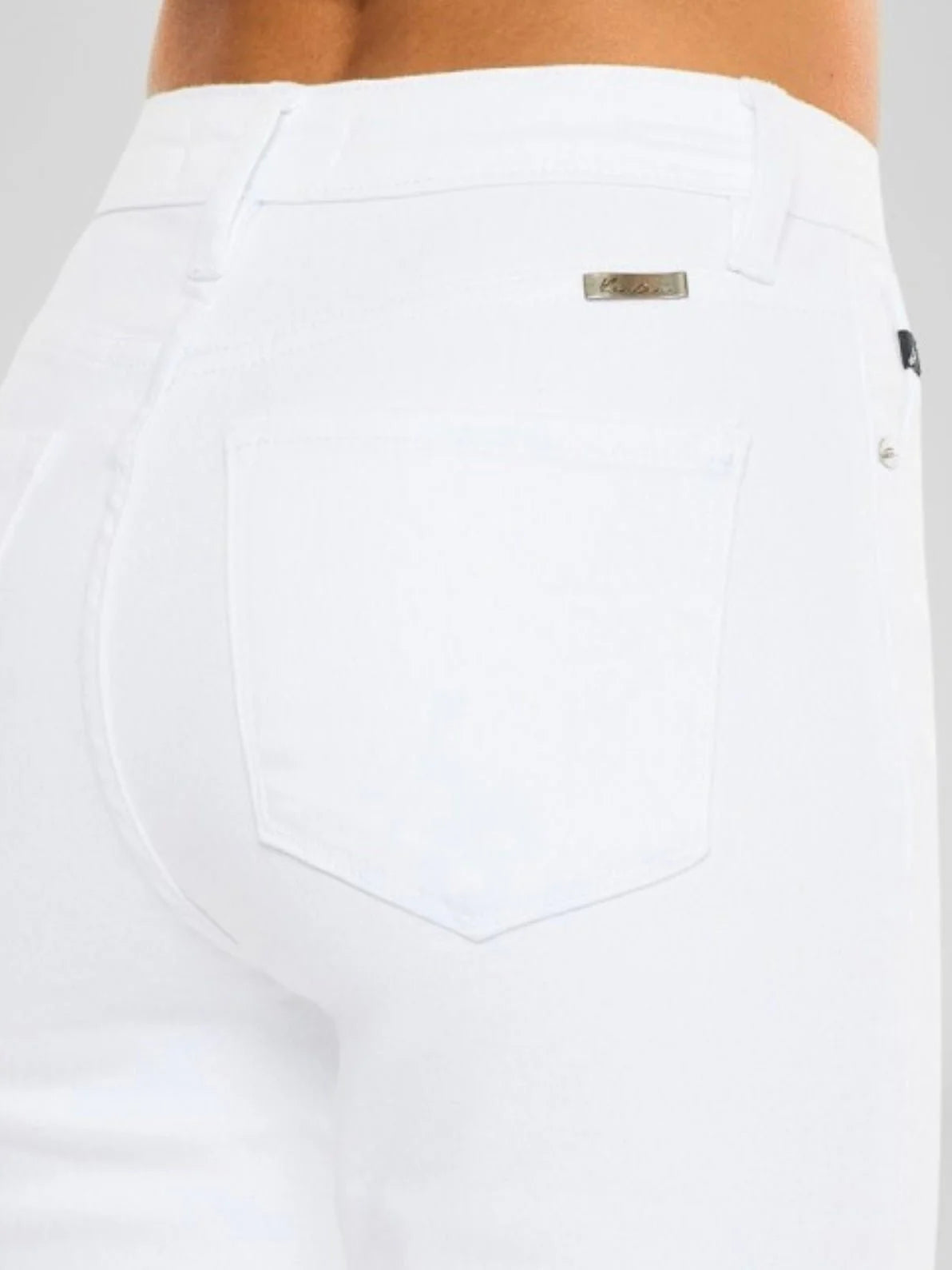 Kancan White Skinny Stretch Jeans