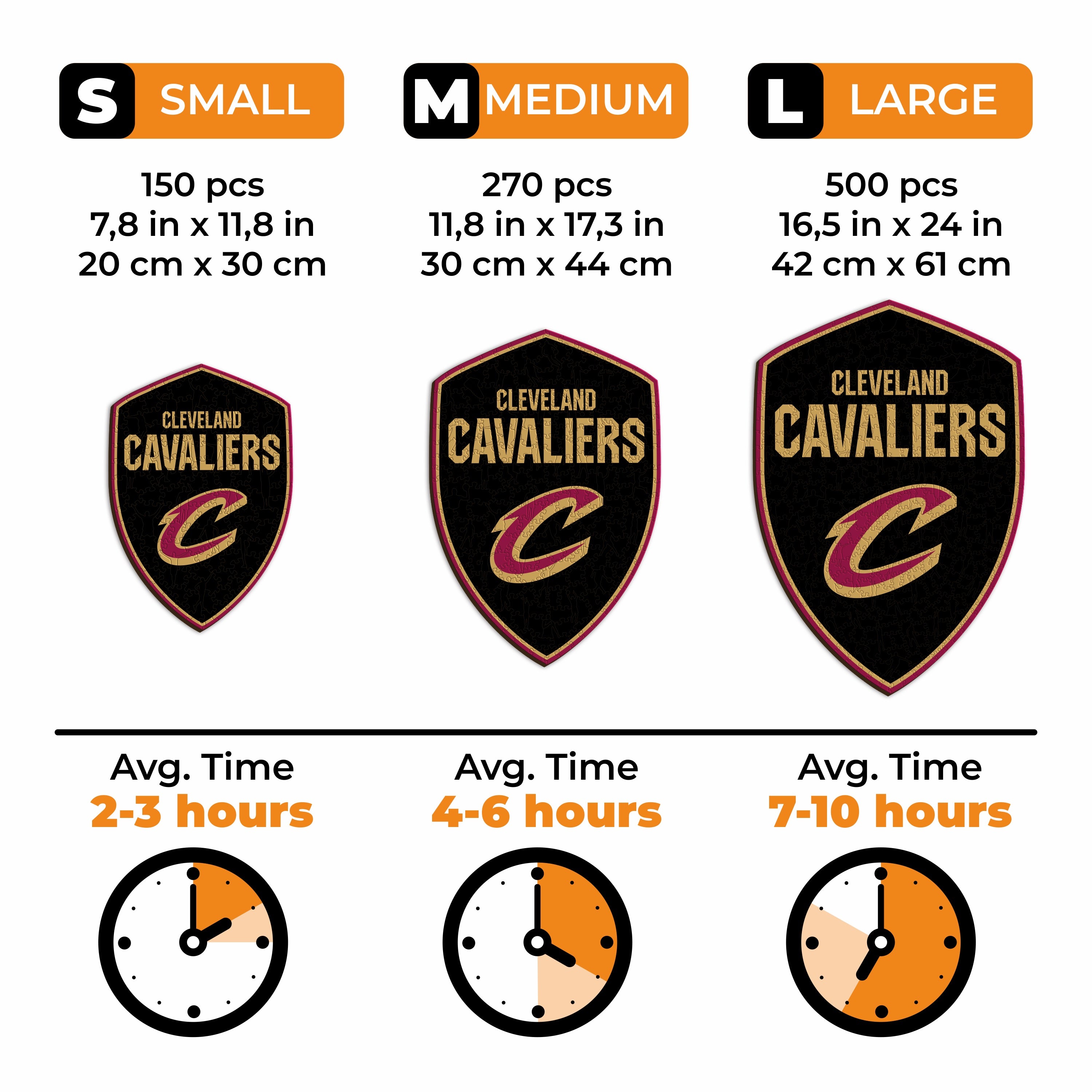 Cleveland Cavaliers™ - Wooden Puzzle