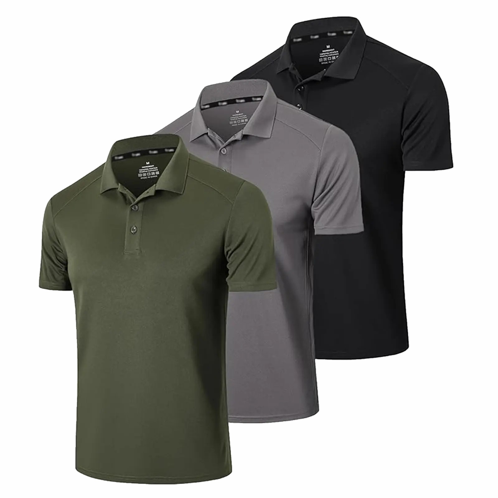 Men’s Quick-Dry Polo Shirt – Lightweight Performance Casual Tee