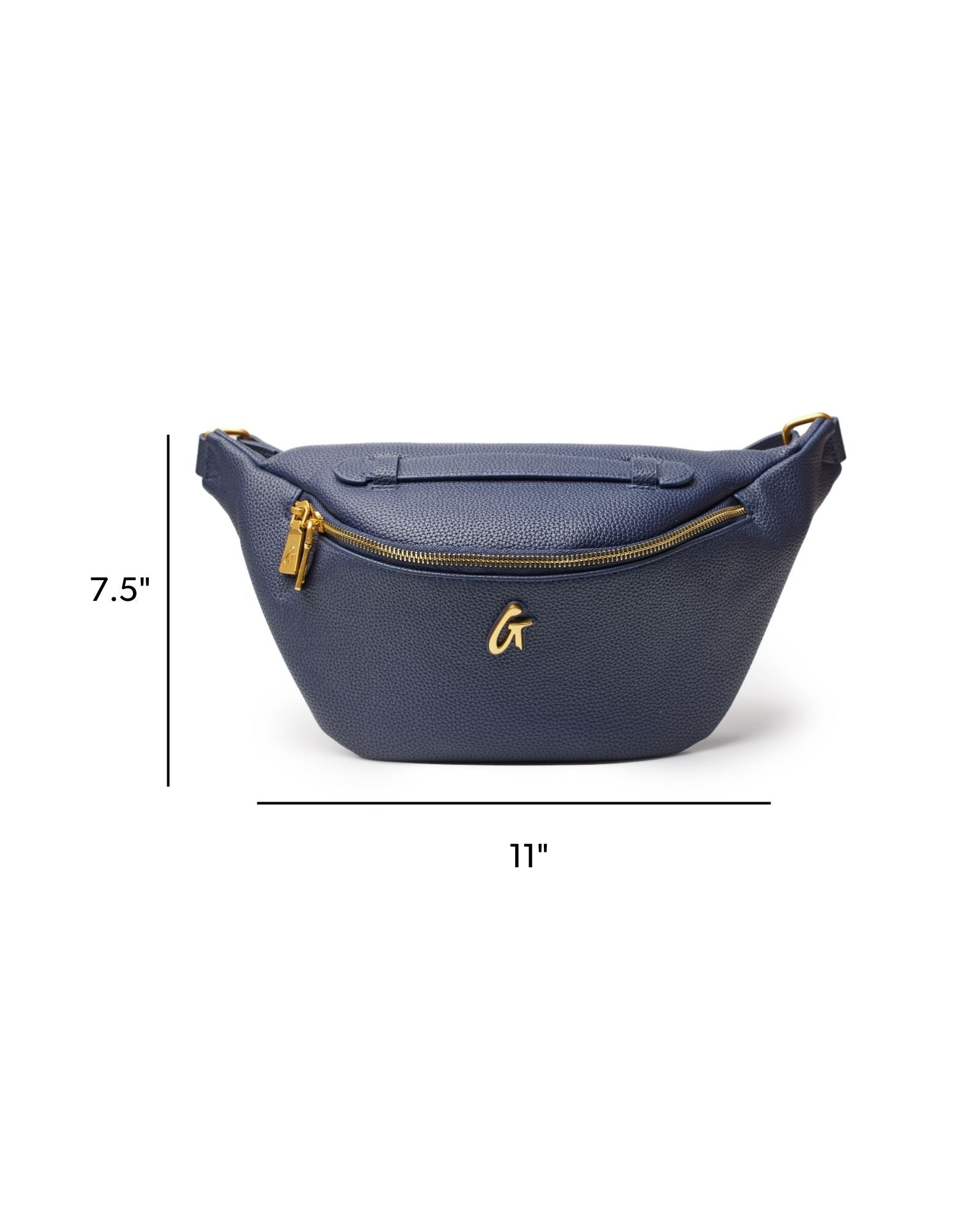 PEBBLE FANNY PACK - NAVY