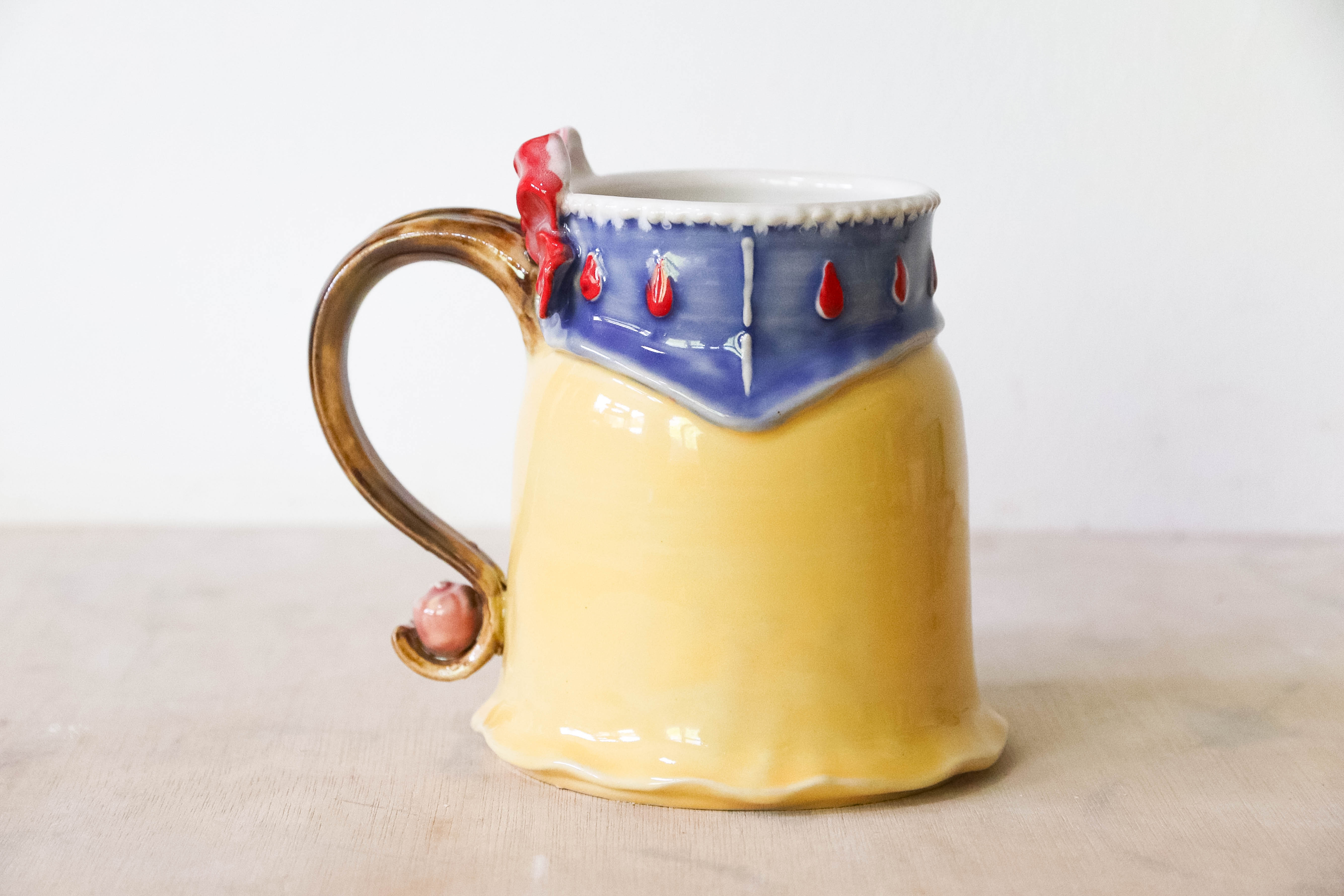 Snow White Dress Stoneware Mug