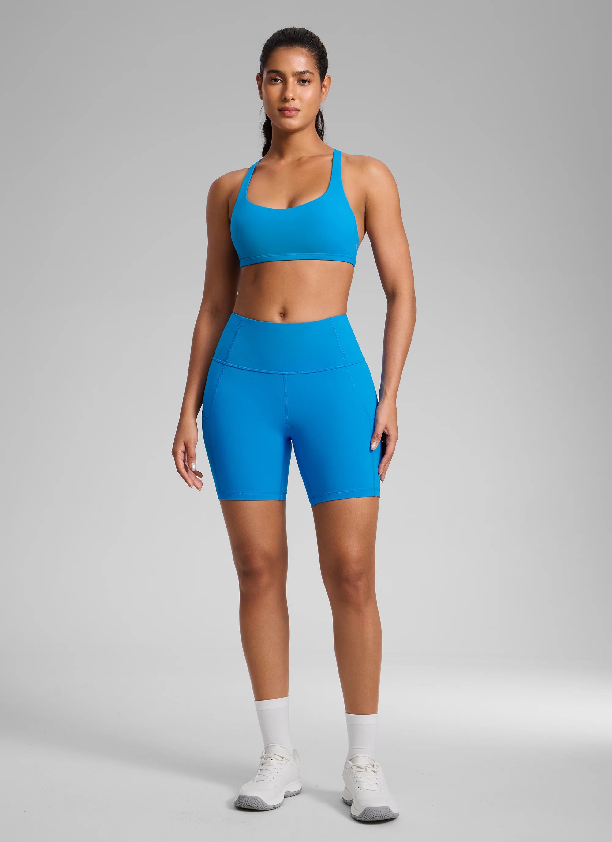 Nakedfeel Low Cut Strappy Bra (6 Straps)