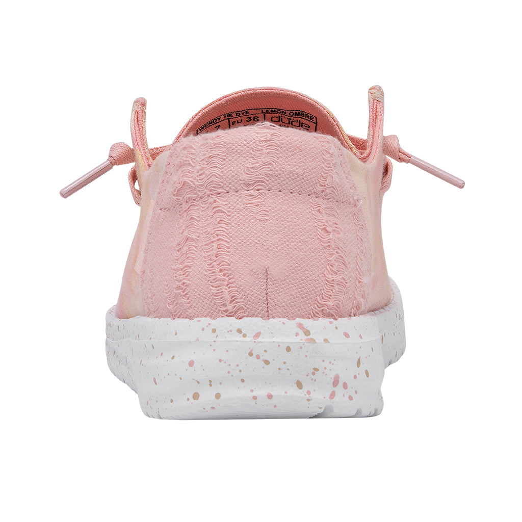 DUDE WOMEN'S WENDY TIE DYE LEMON OMBRE-122256020