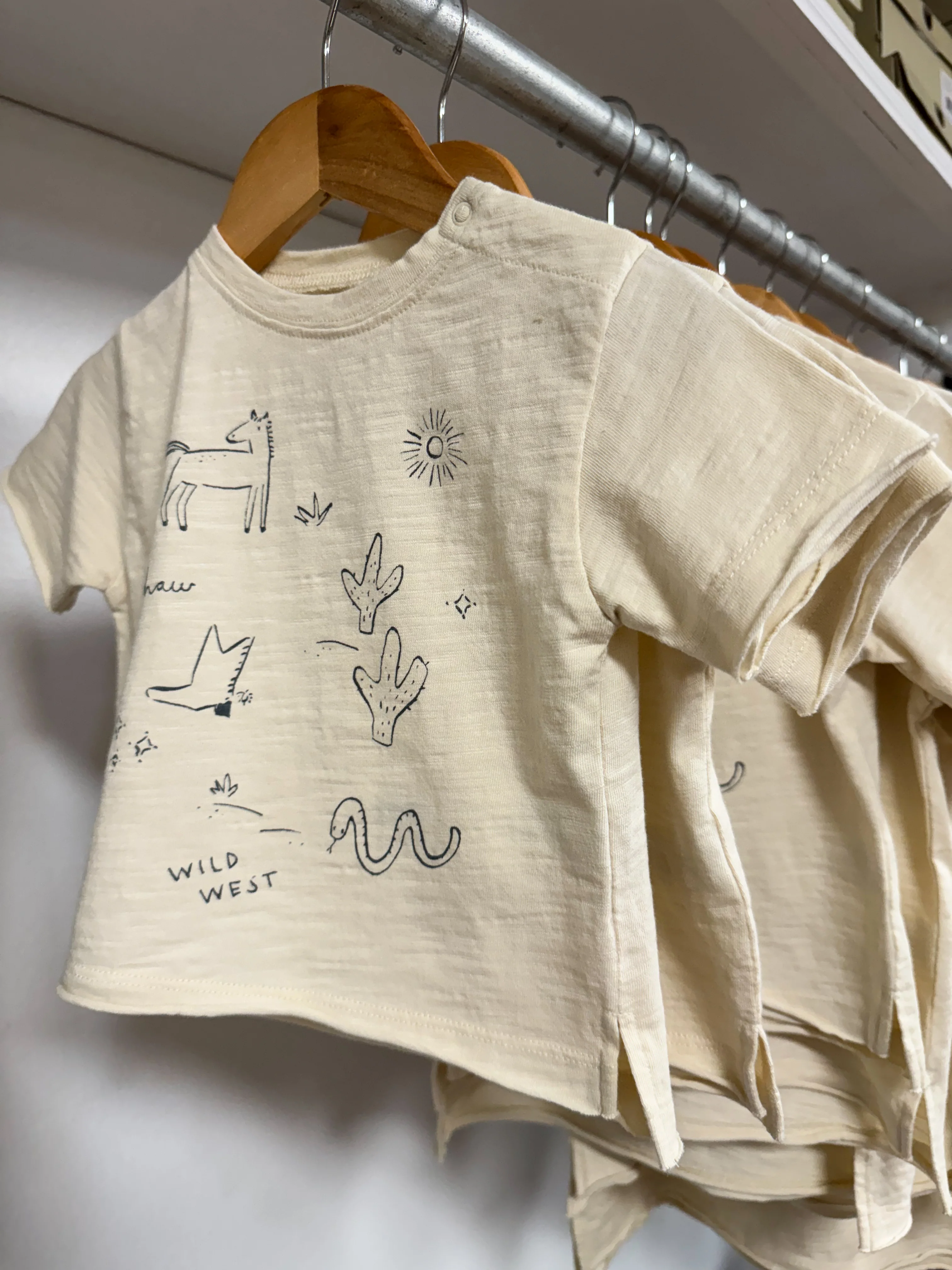 Raw Edge Tee || Wild West