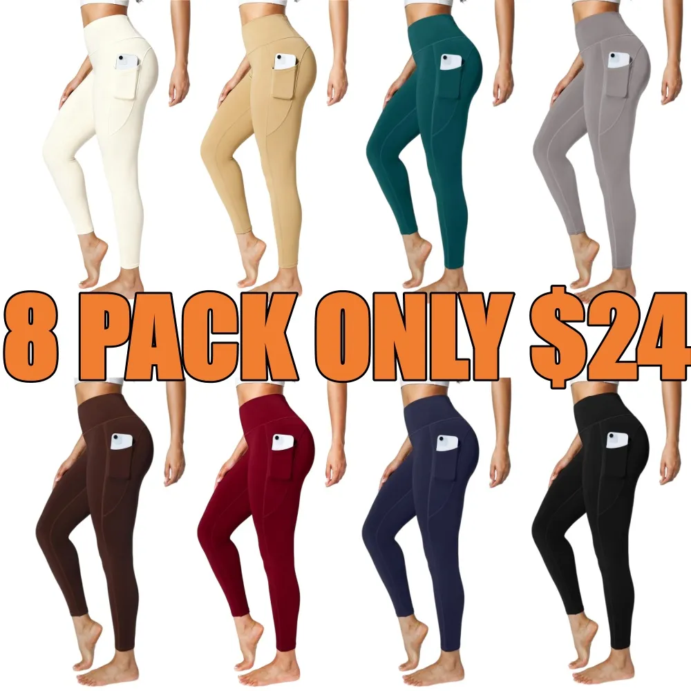 Women's High Waisted Thermal Waterproof Tummy Control Leggings