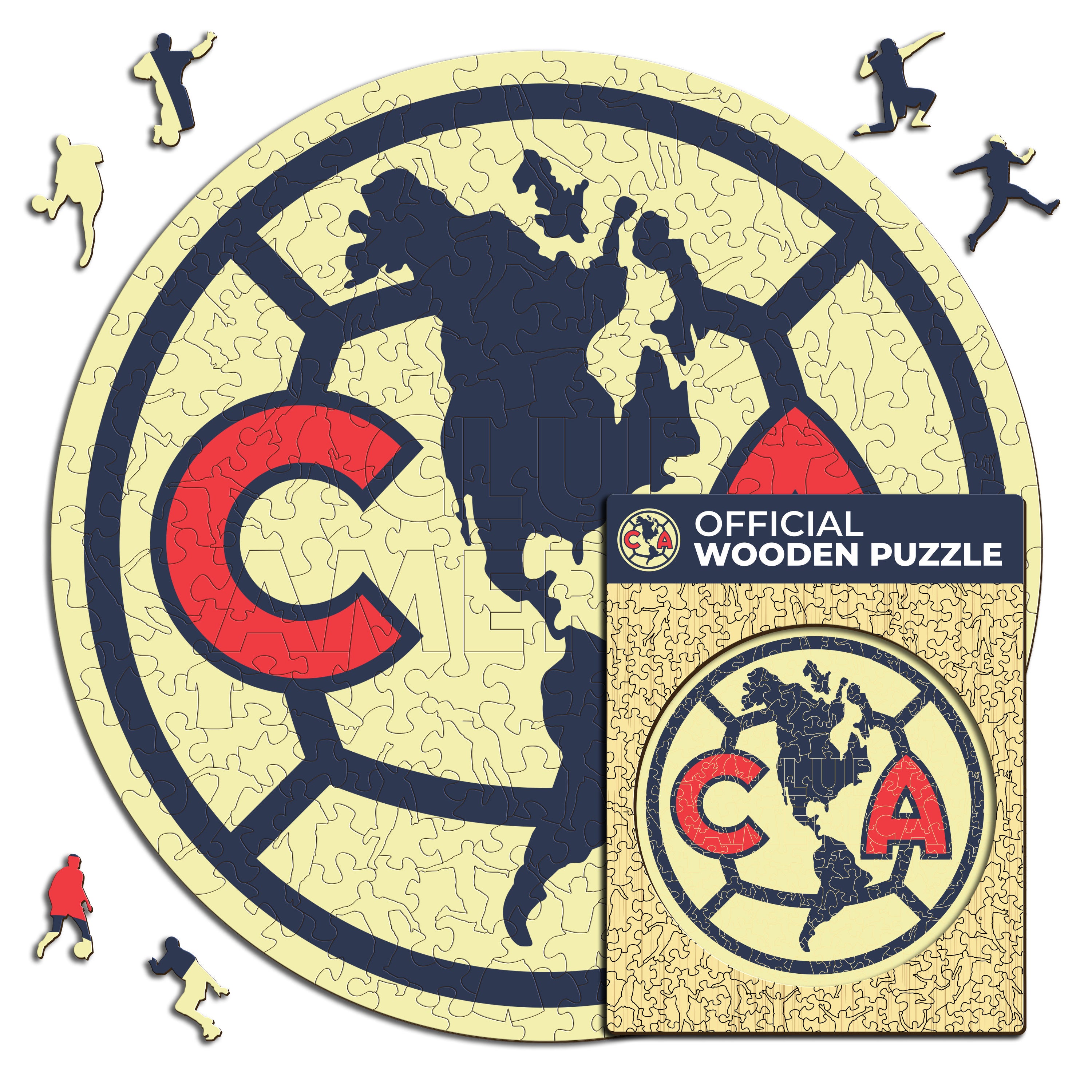 Club América® Logo - Wooden Puzzle