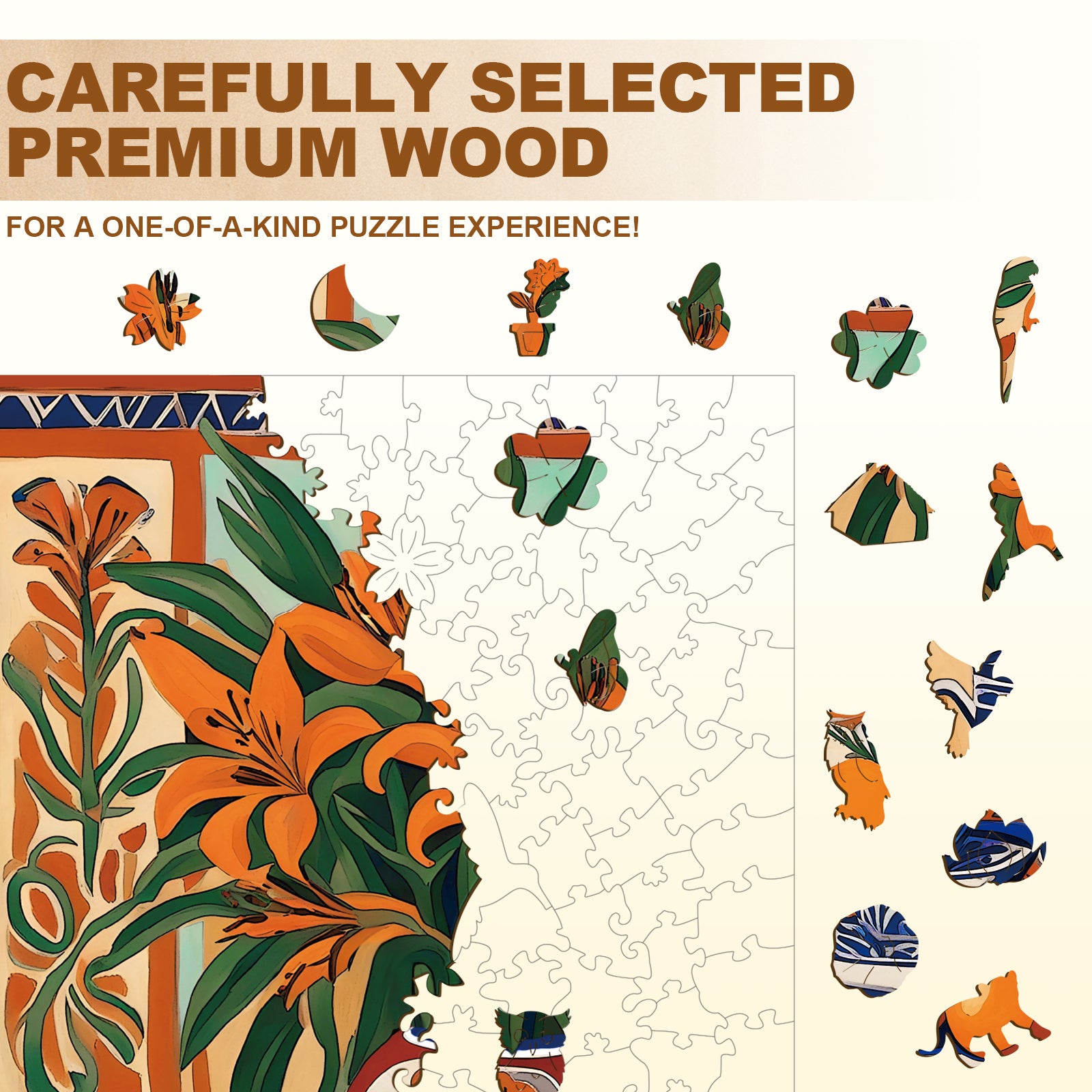 Orange Asiatic Lilies - By Artist Nicholas John VARDAXIS