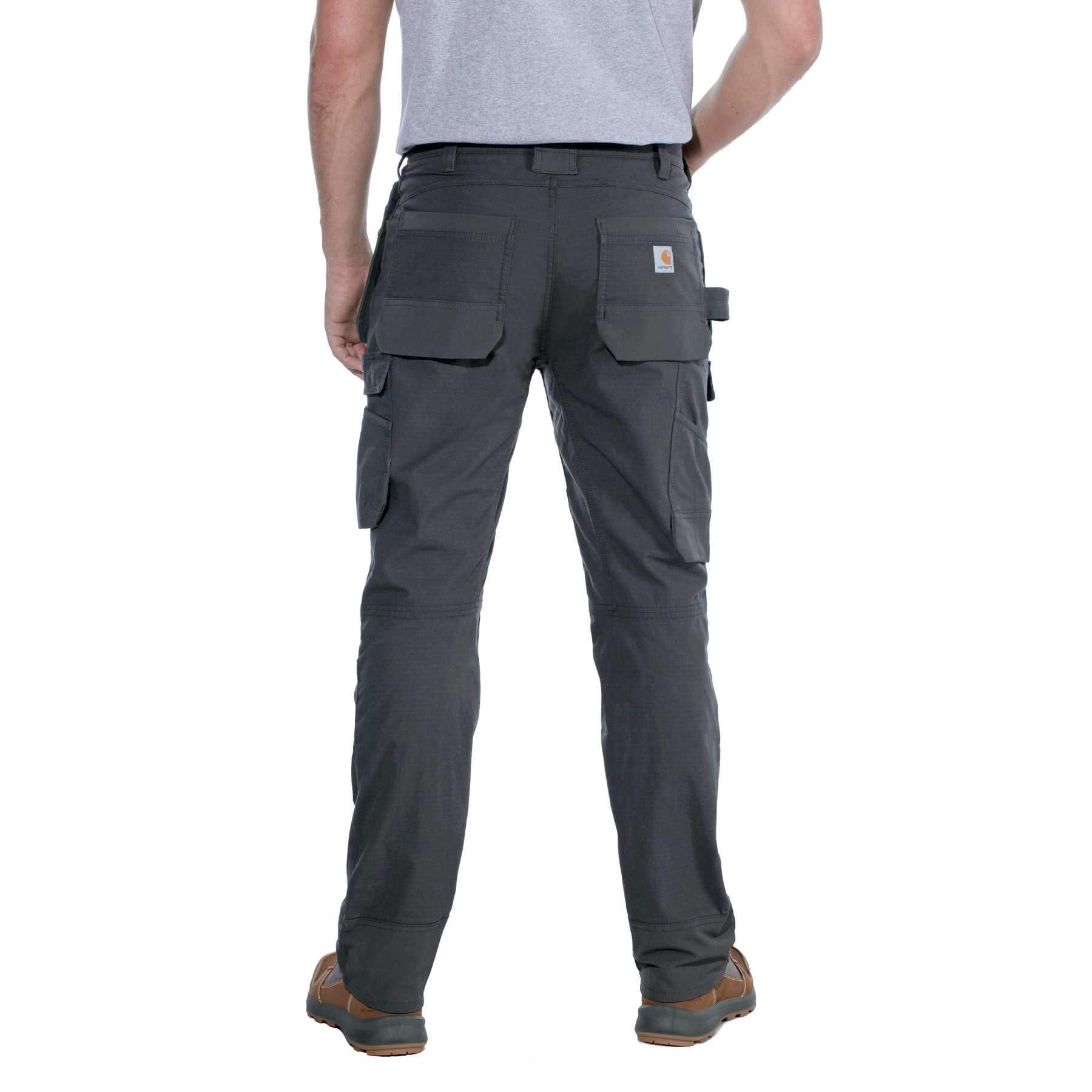 CHT Steel Relaxed Fit Double Front Multi-Pocket Cargo Trousers 103337