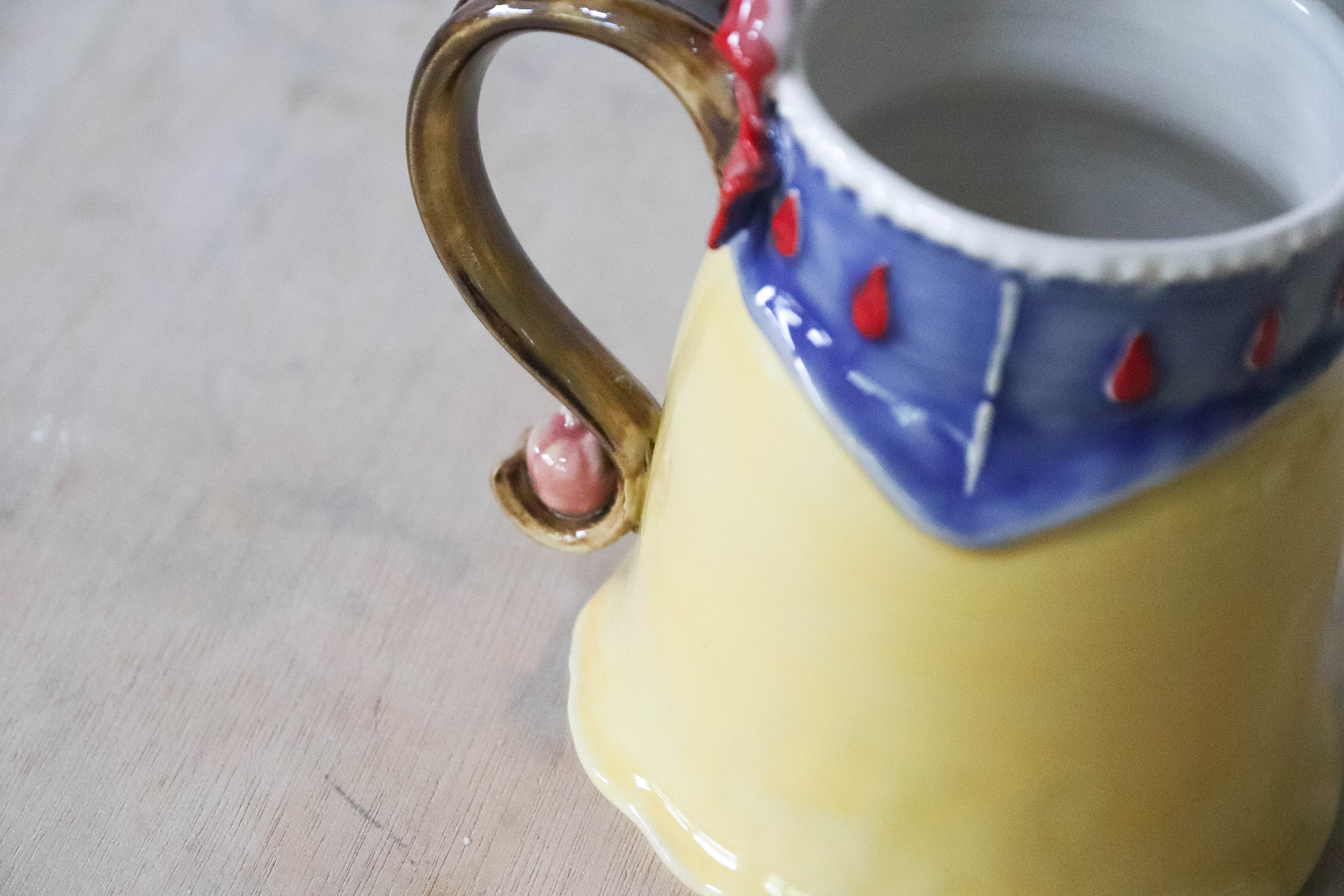 Snow White Dress Stoneware Mug