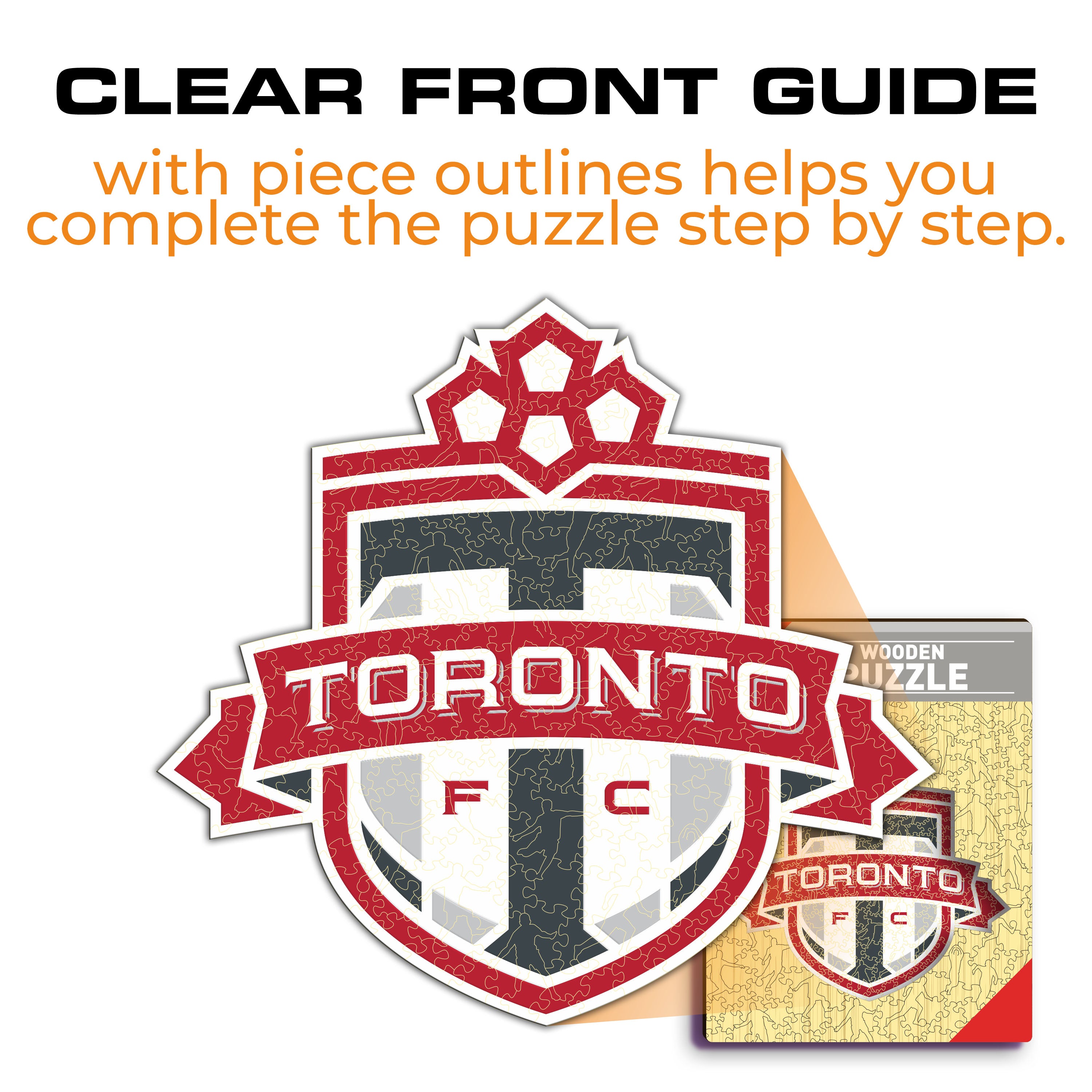 Toronto FC® Logo - Wooden Puzzle