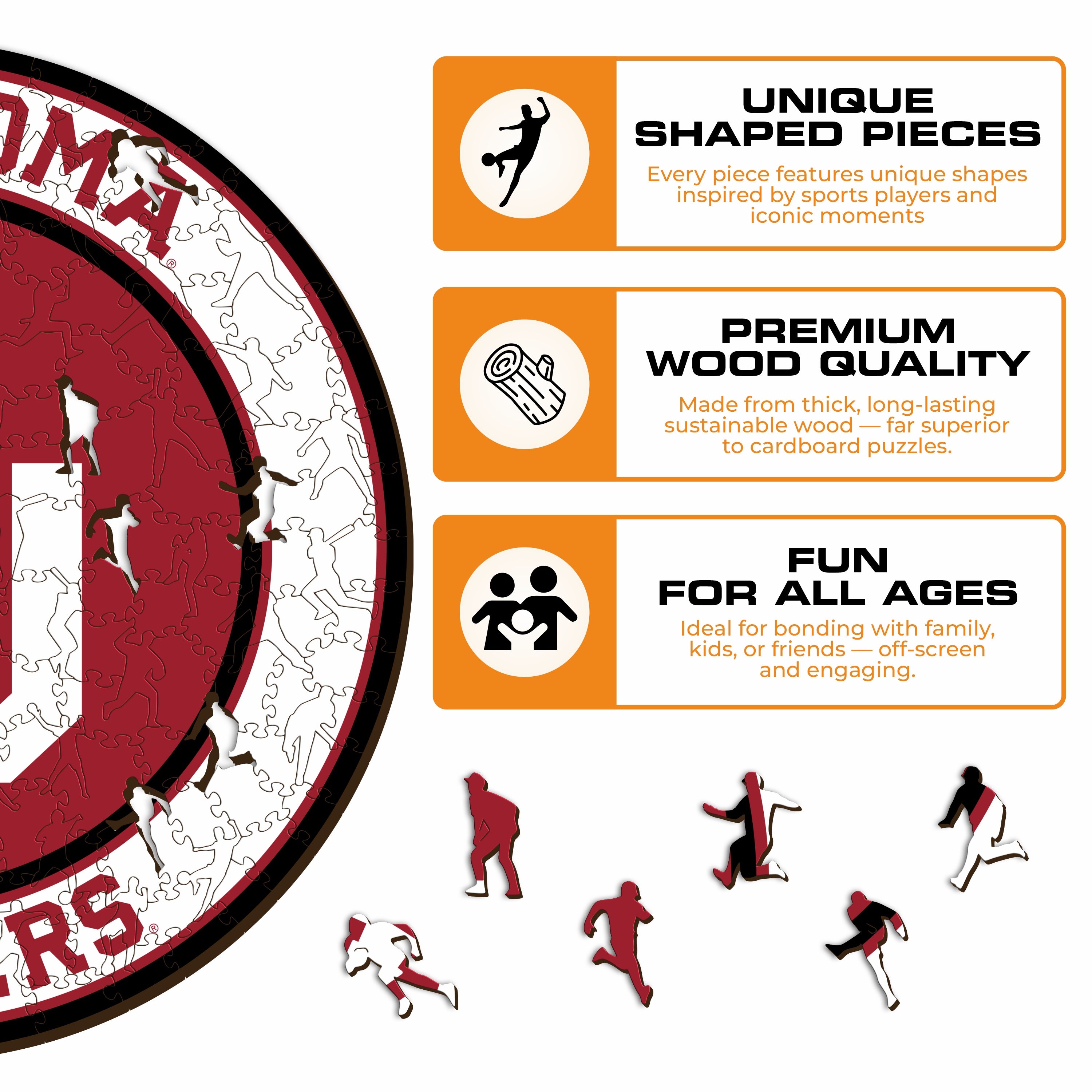 University of Oklahoma - Wooden Puzzle