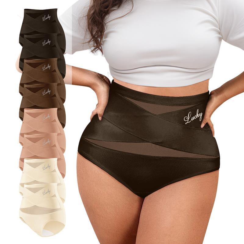 ✨ Women’s High-Waist Comfort Briefs – Soft Support Everyday Underwear (Multi-Pack)