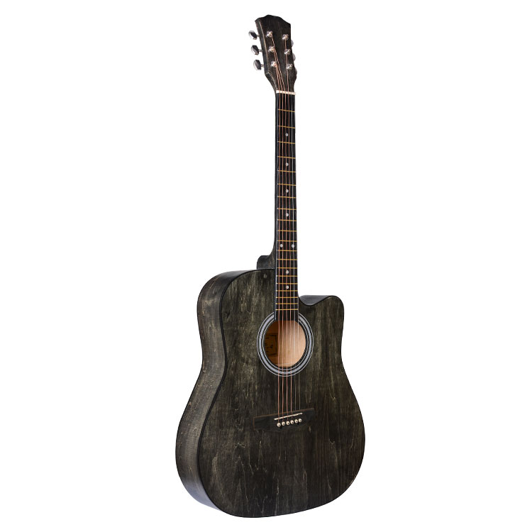 Colorful 41 Inch Musical Instrument Acoustic Wood Guitar