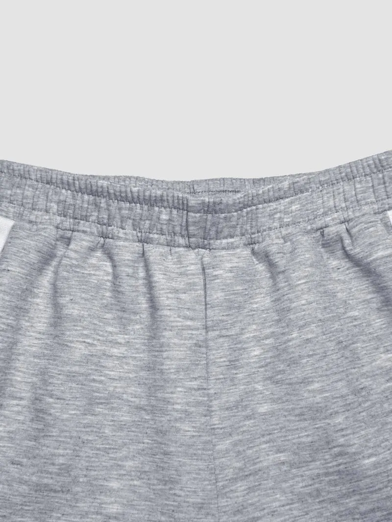 Women's Striped Print Blazer Jacket & Wide Leg Pants Set