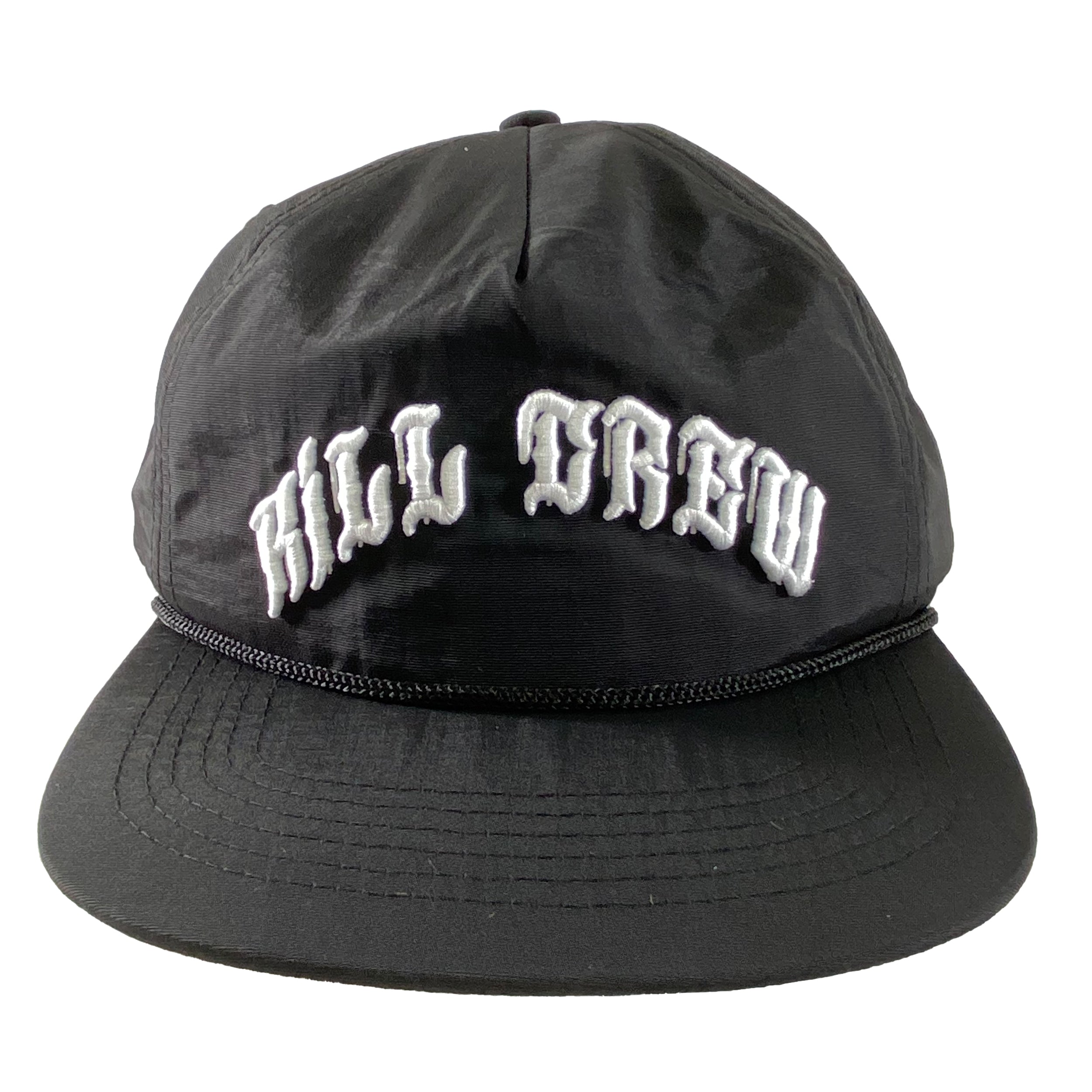 FLAT BILL SNAPBACK - BLACK