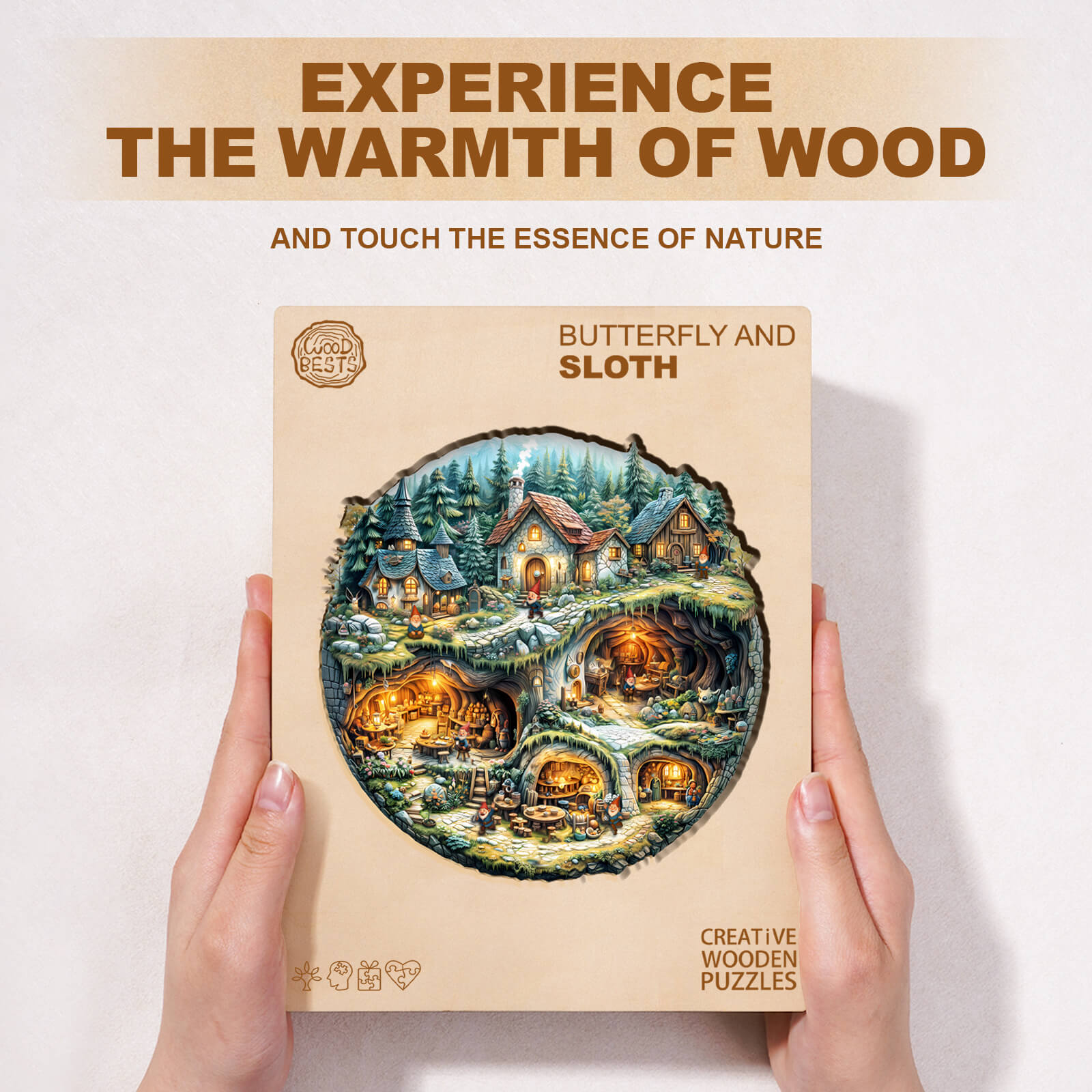 Goblin house Wooden Jigsaw Puzzle