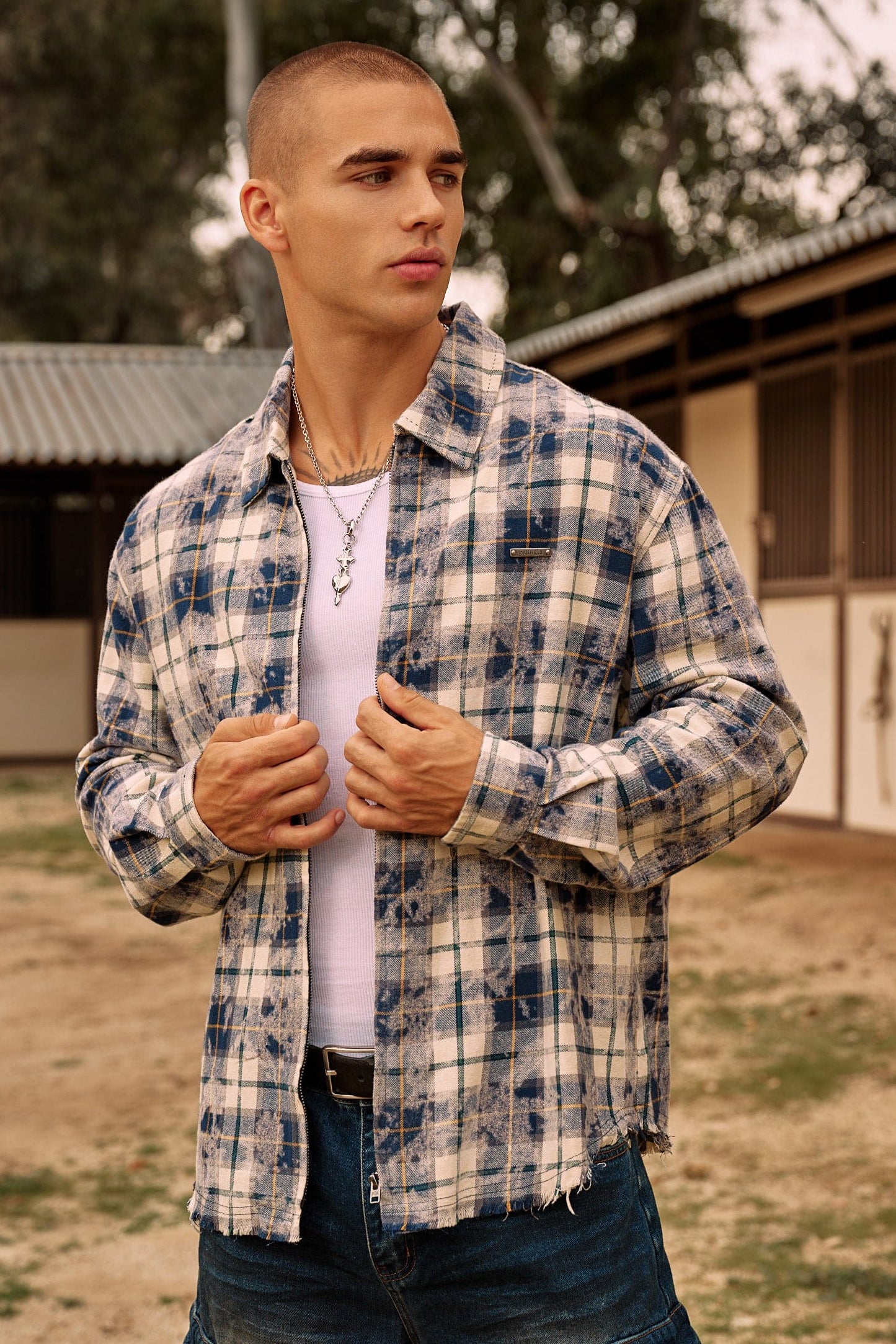 8081 - Country Club Zip-up Flannels