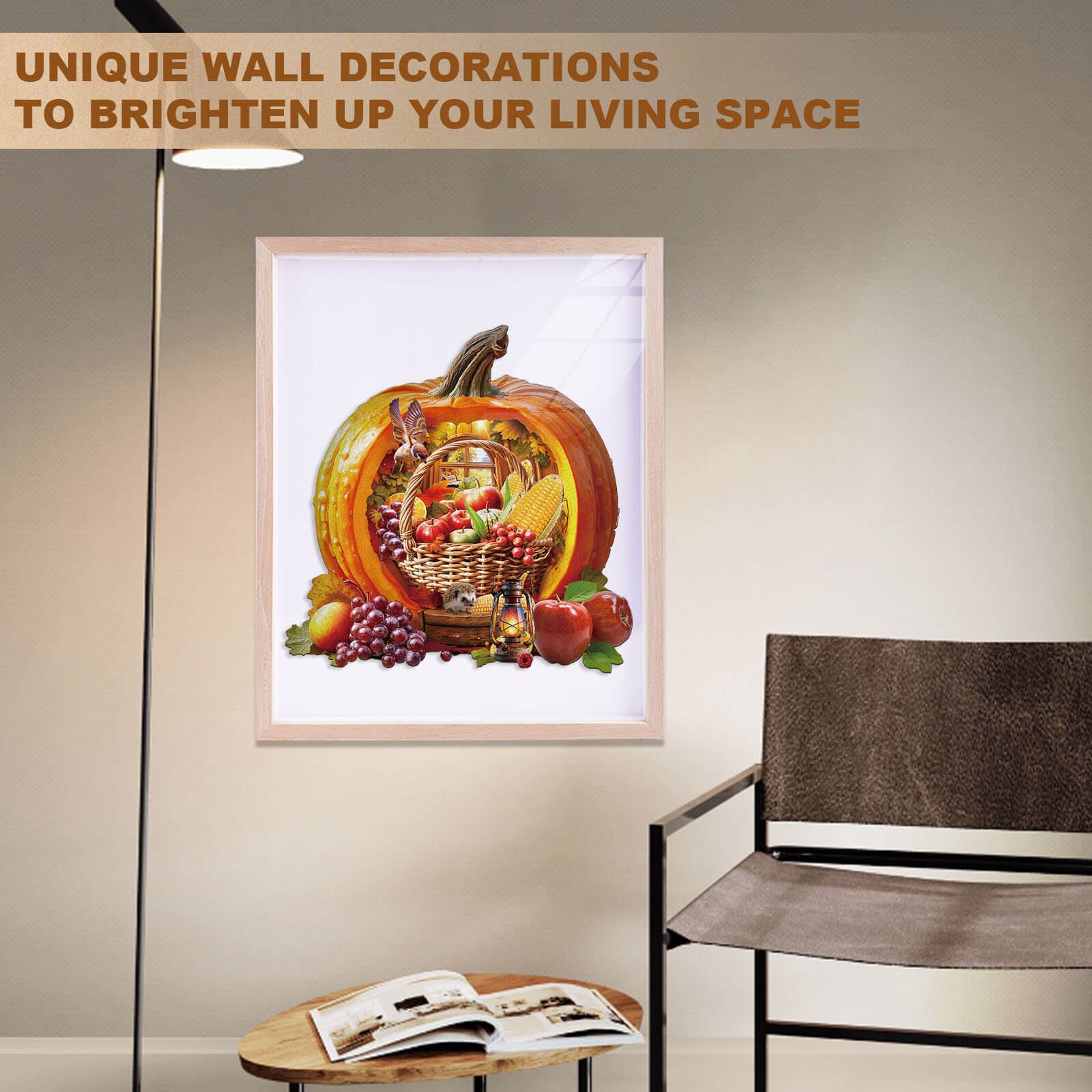 autumn harvest Wooden Jigsaw Puzzle