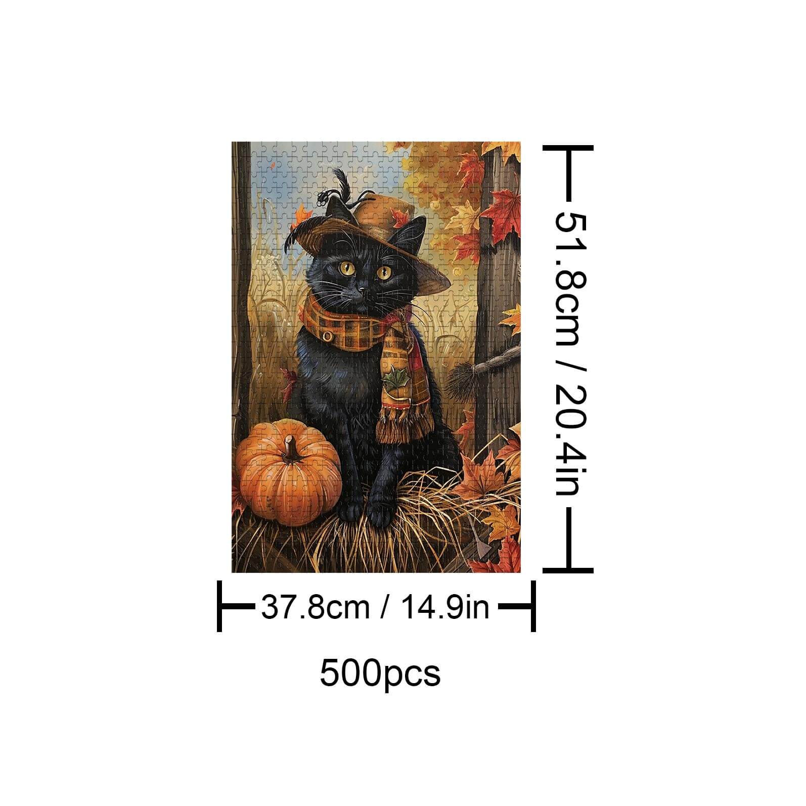Mr. Cat 500 / 1000 Piece Puzzle