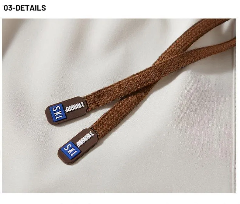 Men’s Casual Lightweight Ice Silk Jogger Pants with Drawstring Waist — Machine washable