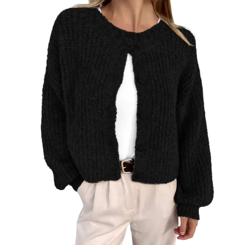 Women's Chunky Knit Fall Cardigan Winter Long Sleeve Button Down
