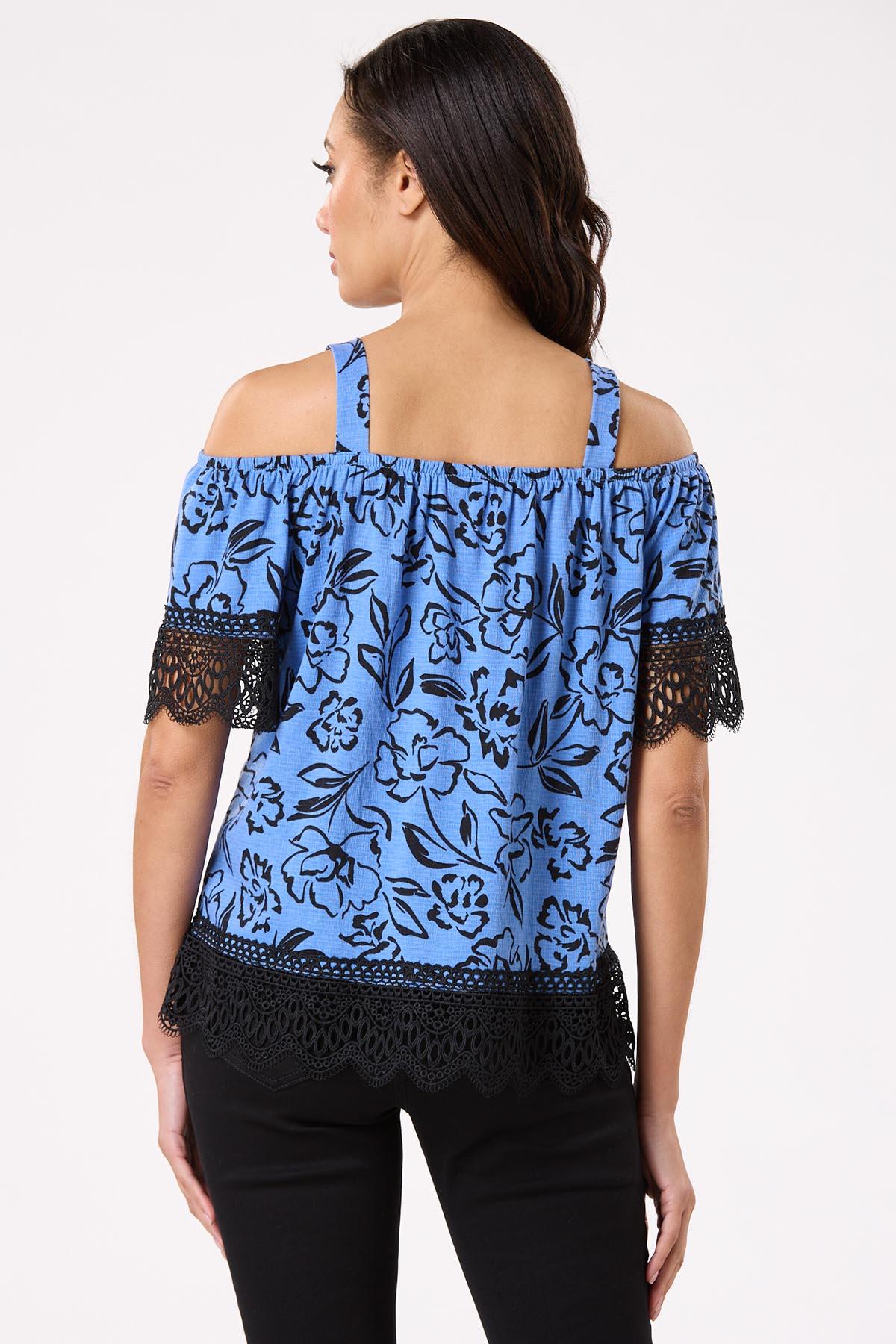 Crochet Cold Shoulder Top