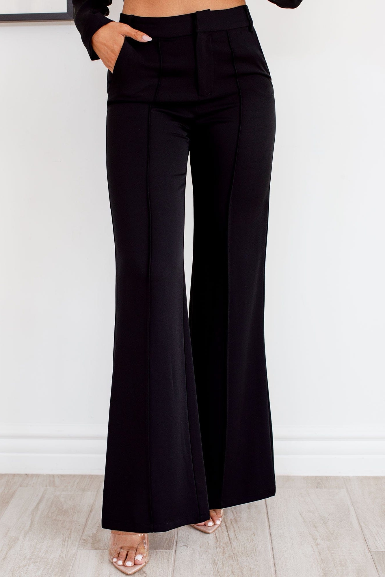 Refined Flare Pants