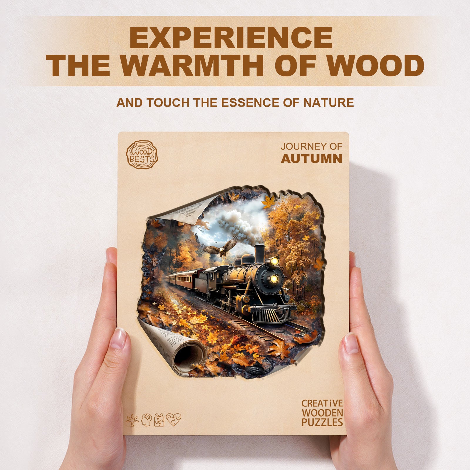 Journey of Autumn Wooden Jigsaw Puzzle