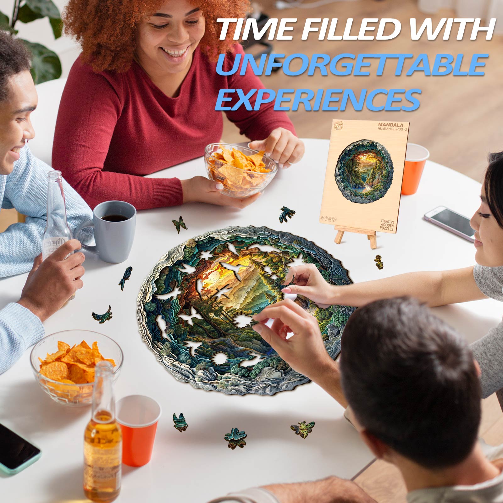 Cave Forest Wooden Jigsaw Puzzle