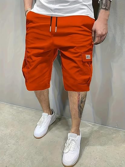 Men's Outdoor Cargo Shorts – Casual & Functional for Summer Adventures