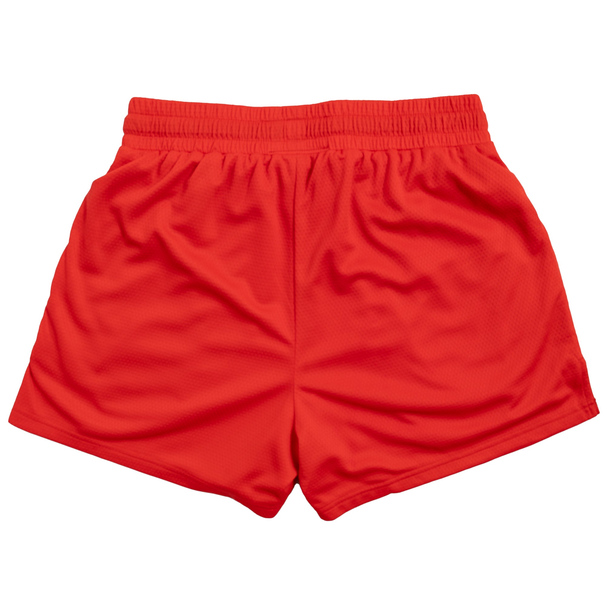 MUAY THAI SHORTS (MID THIGH CUT) v1 -  RED