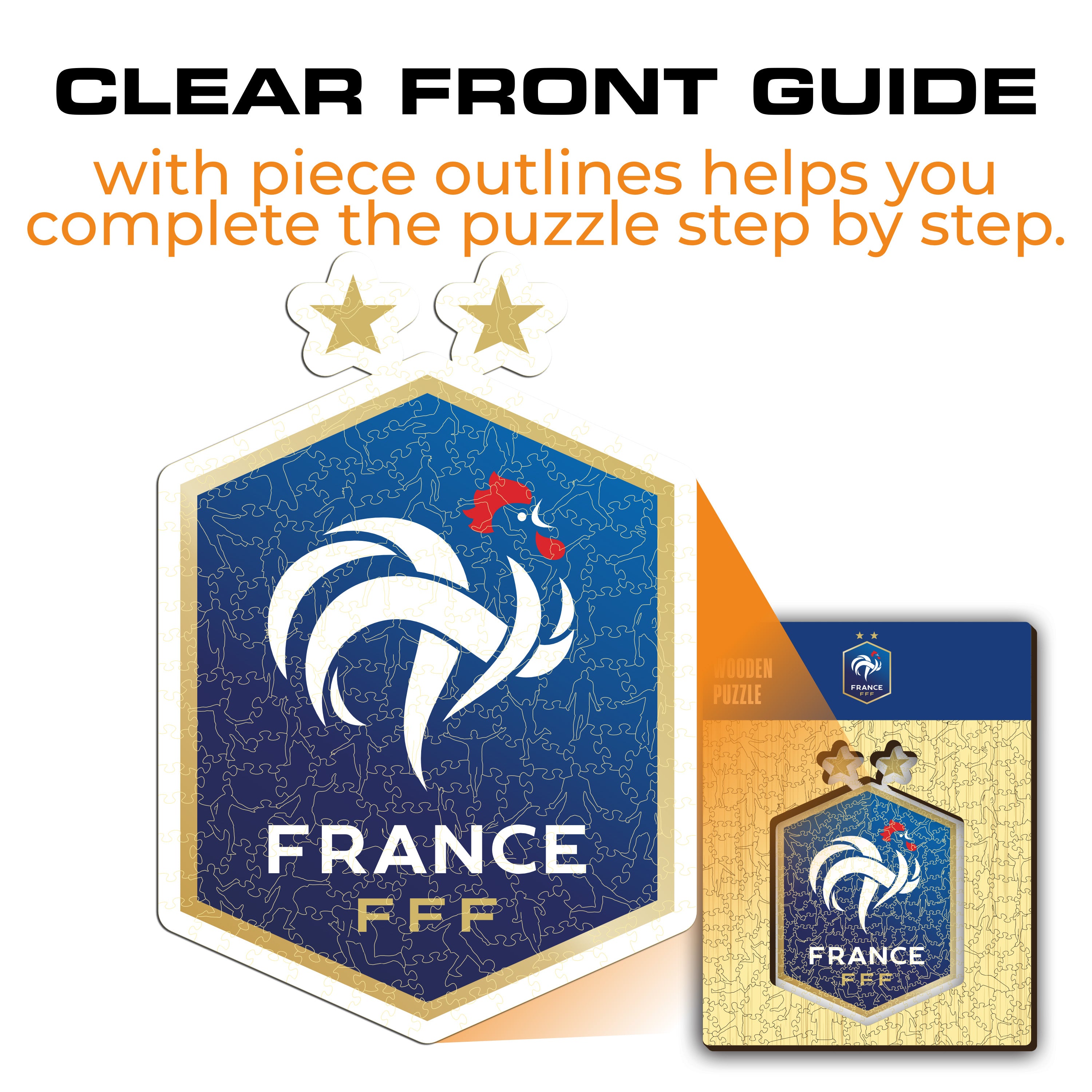 France® Logo - Wooden Puzzle