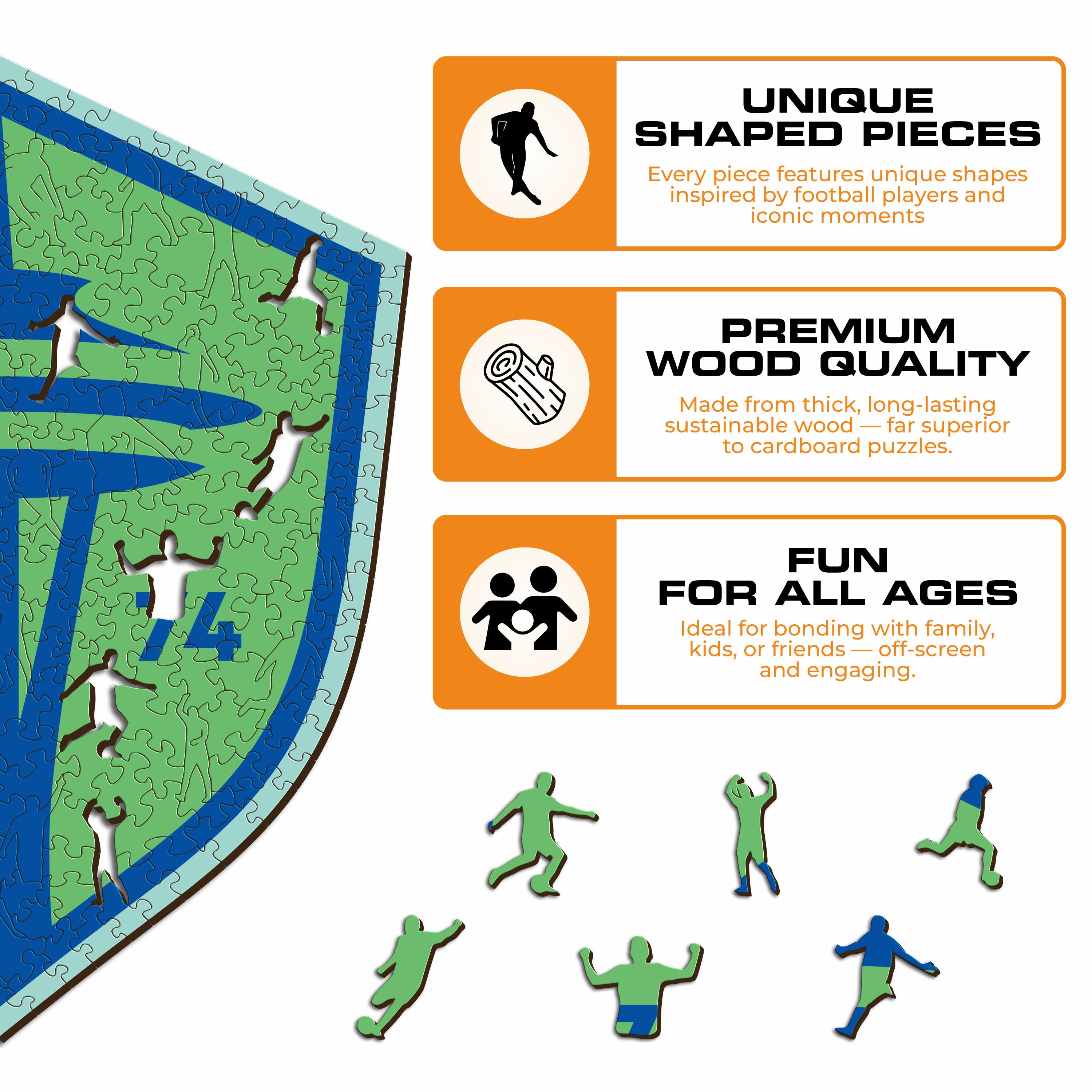 Seattle Sounders® Logo - Wooden Puzzle