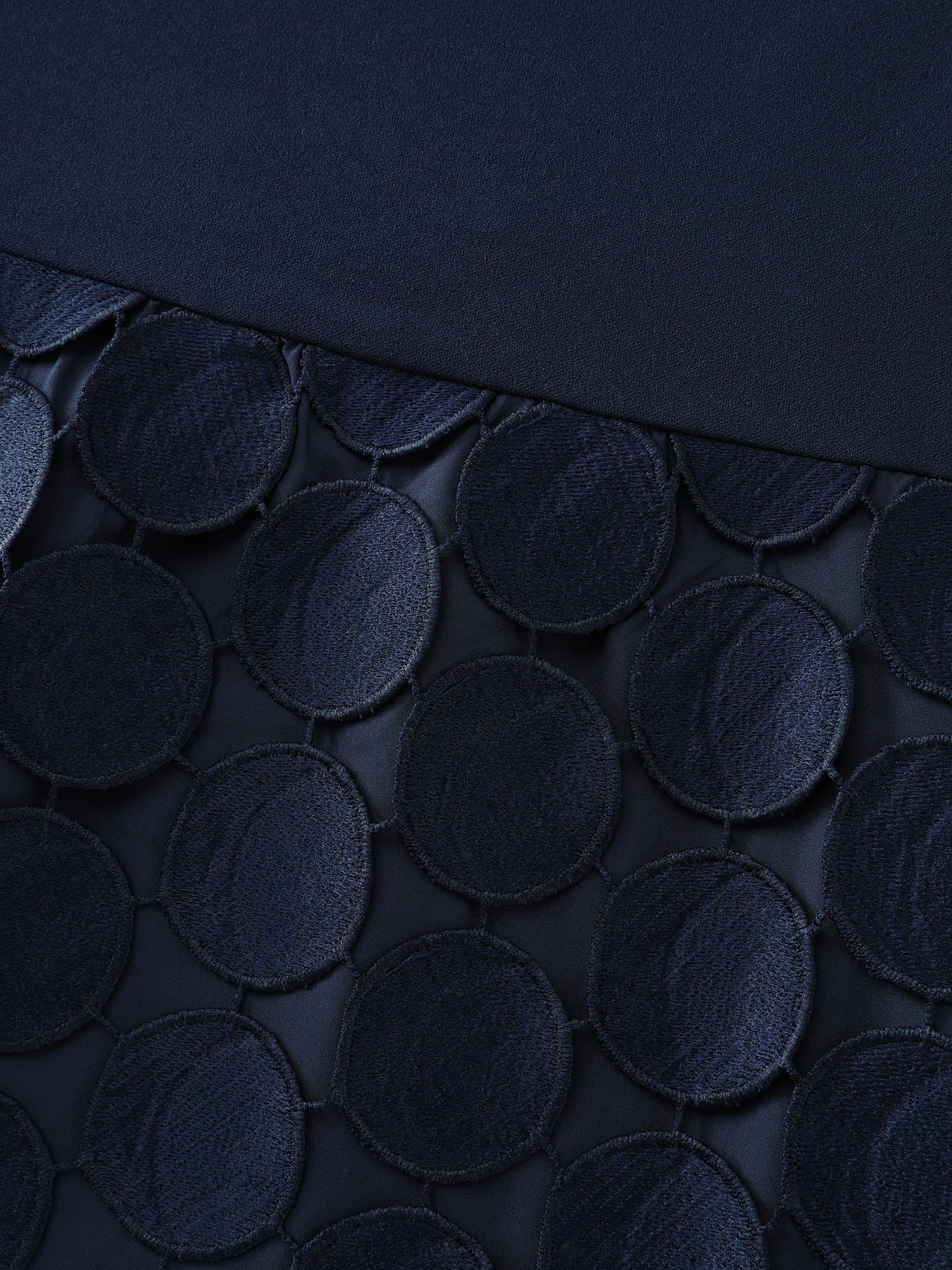 Lace Trim Tassels Stretchy Waist Midi Dress