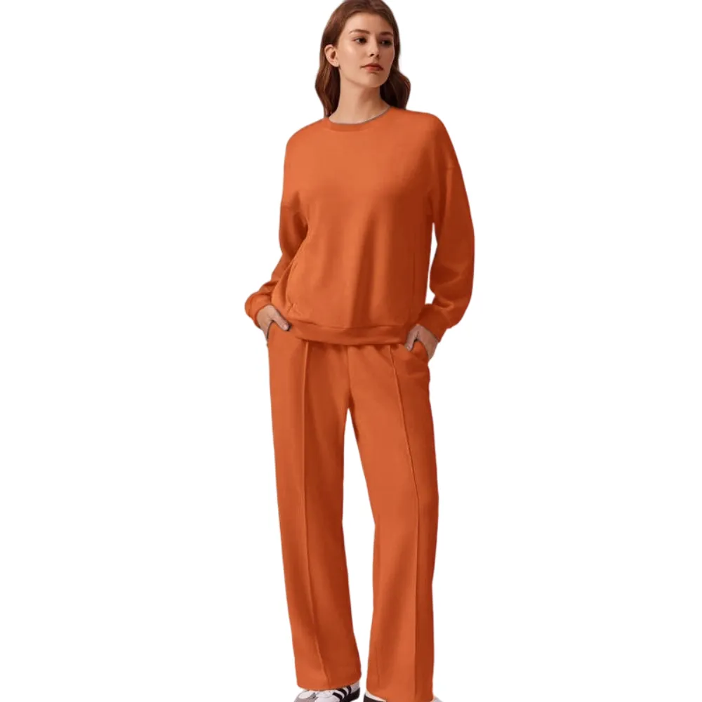 Two-Piece Long Sleeve Sweatshirt